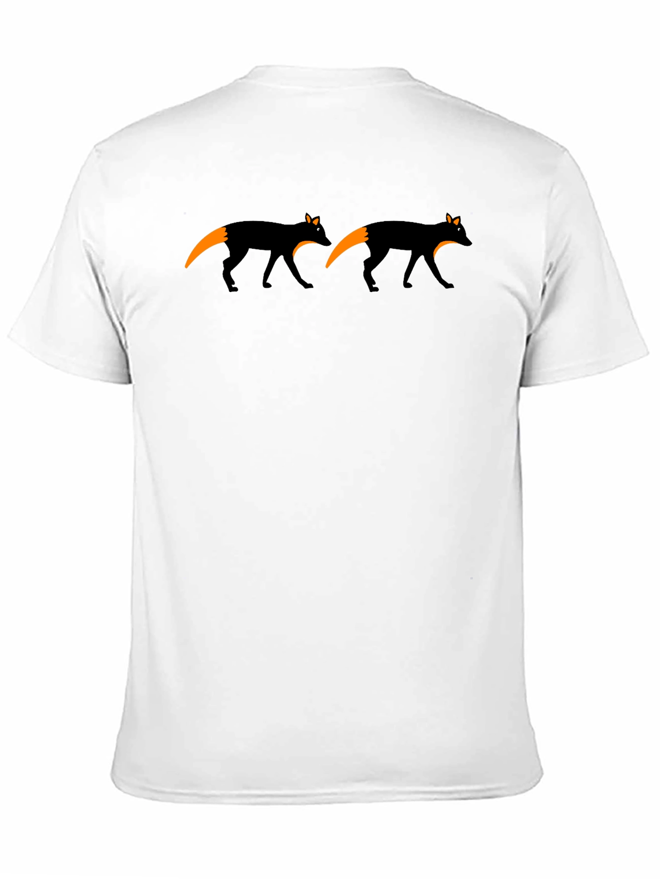 Black Fox Graphic Black T-Shirt view 11