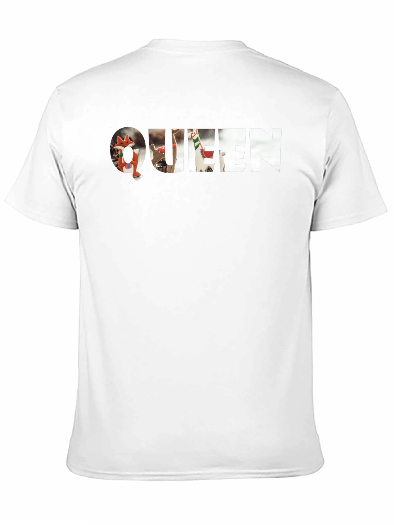 Black Queen Graphic Print Black T-Shirt view 11