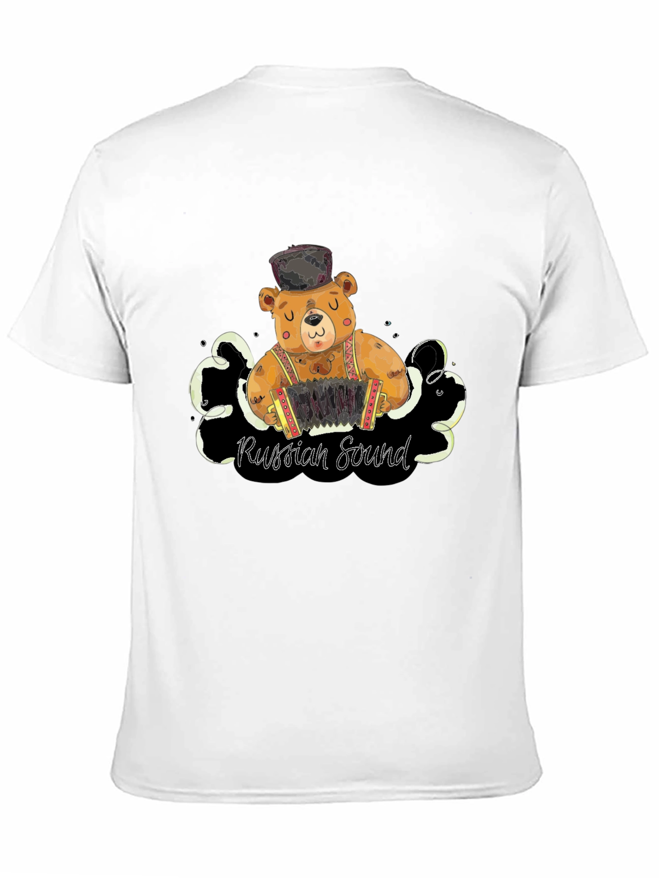 Black Russian Sound Bear T-Shirt view 11
