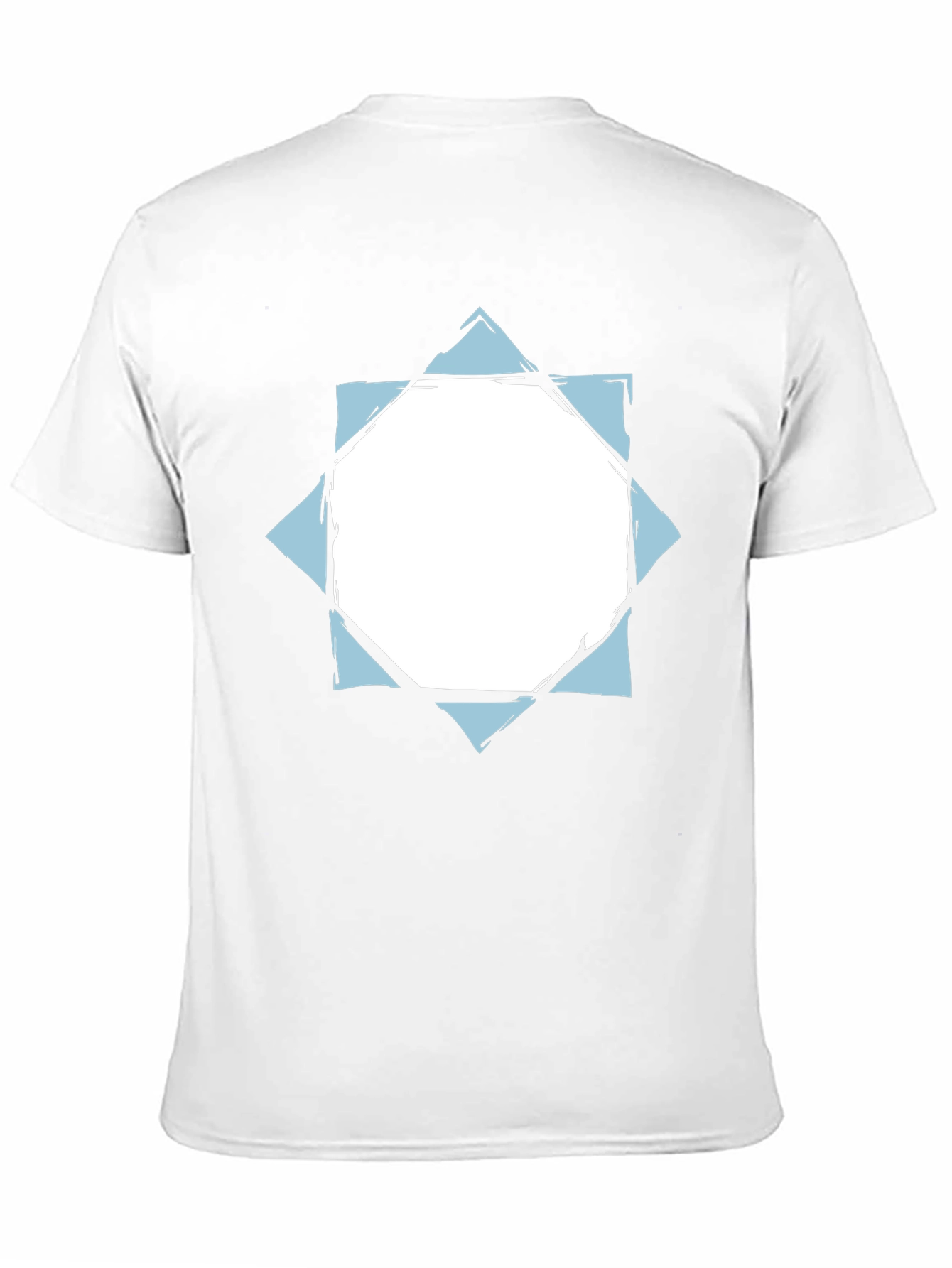 Black Abstract Graphic Print Black T-Shirt view 11