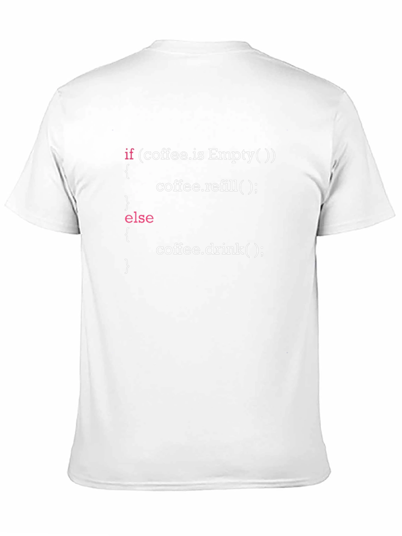 Black Coffee Code Black T-Shirt - Programmer Humor view 11