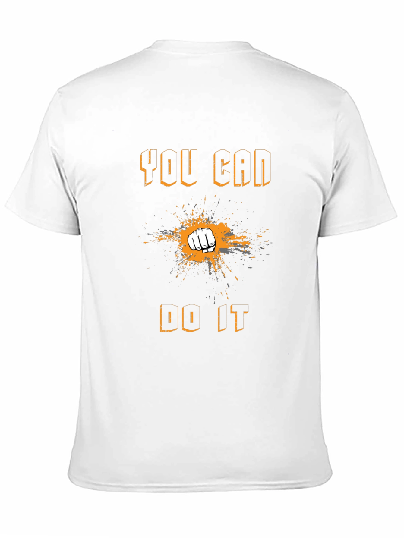 Black Motivational 'You Can Do It' Graphic Tee view 11