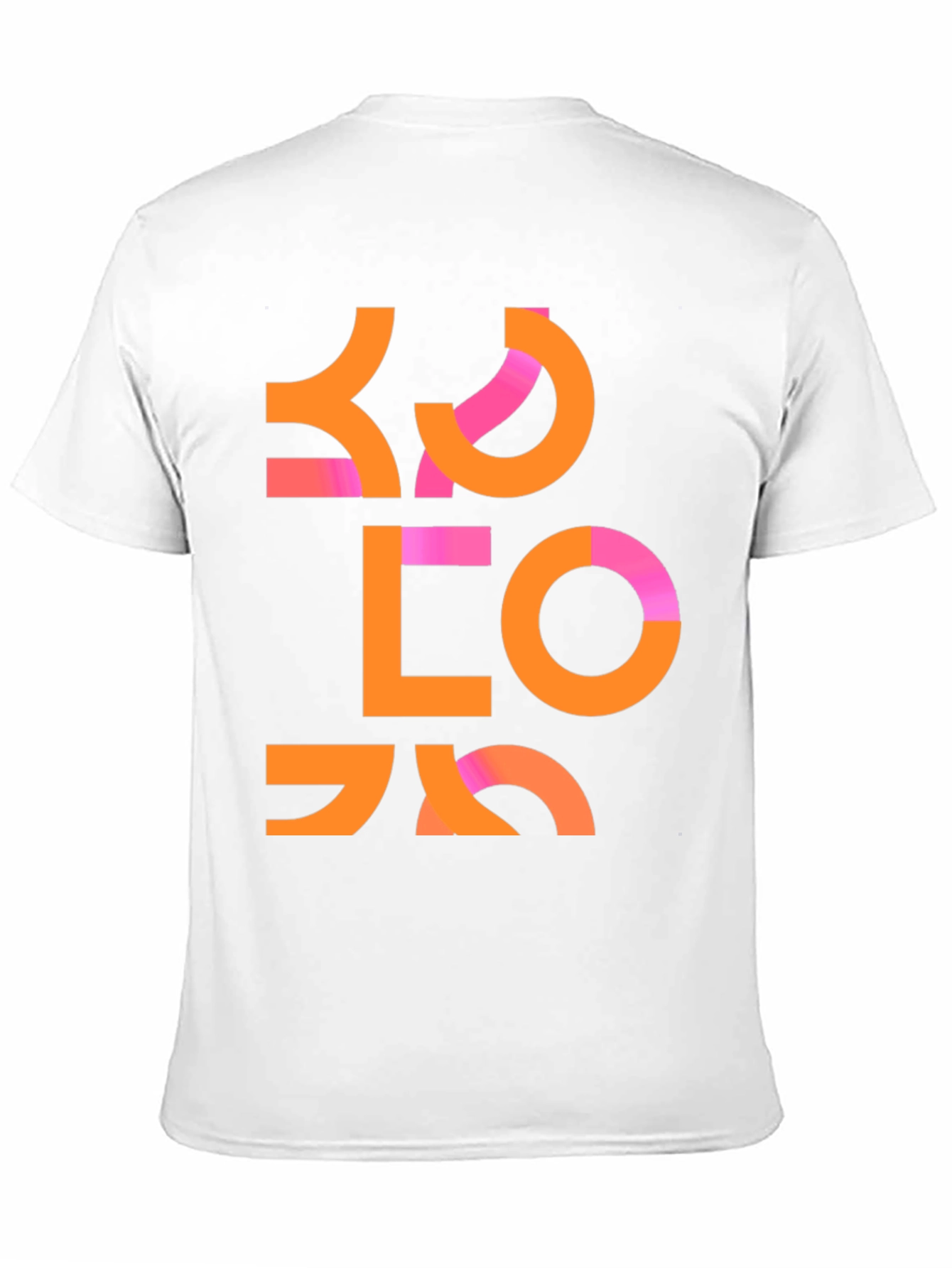 Black Geometric Print Black T-Shirt view 11