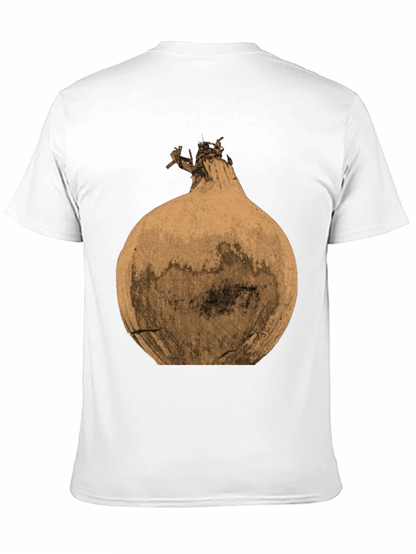 Black Men's Onion Graphic Print T-Shirt - Black view 11