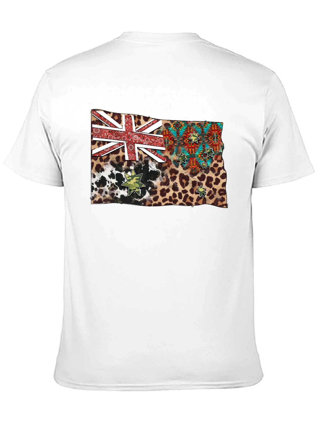 Black Novelty Print Black T-Shirt view 11