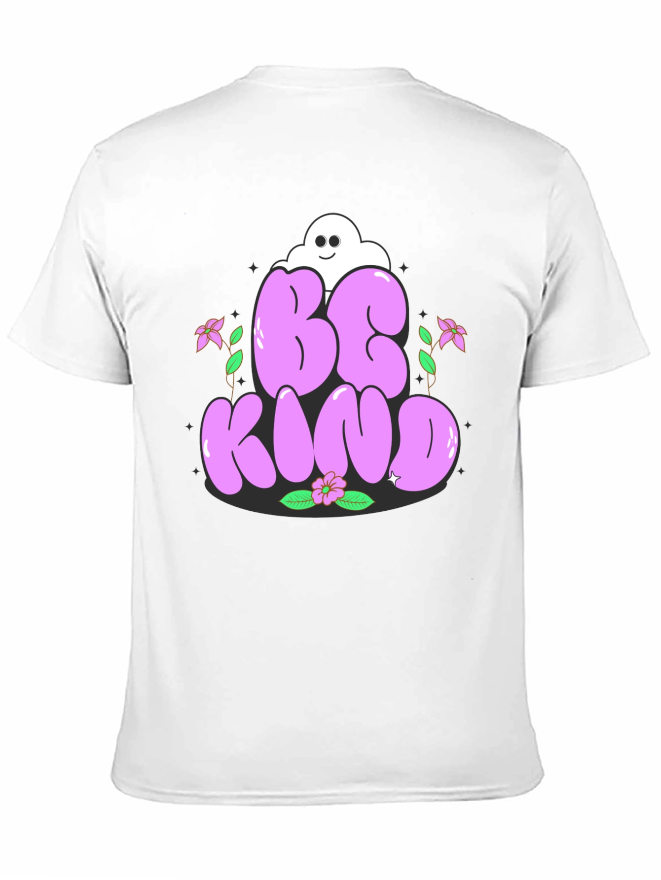 Black Be Kind Graphic Tee - Stylish Unisex T-Shirt view 11