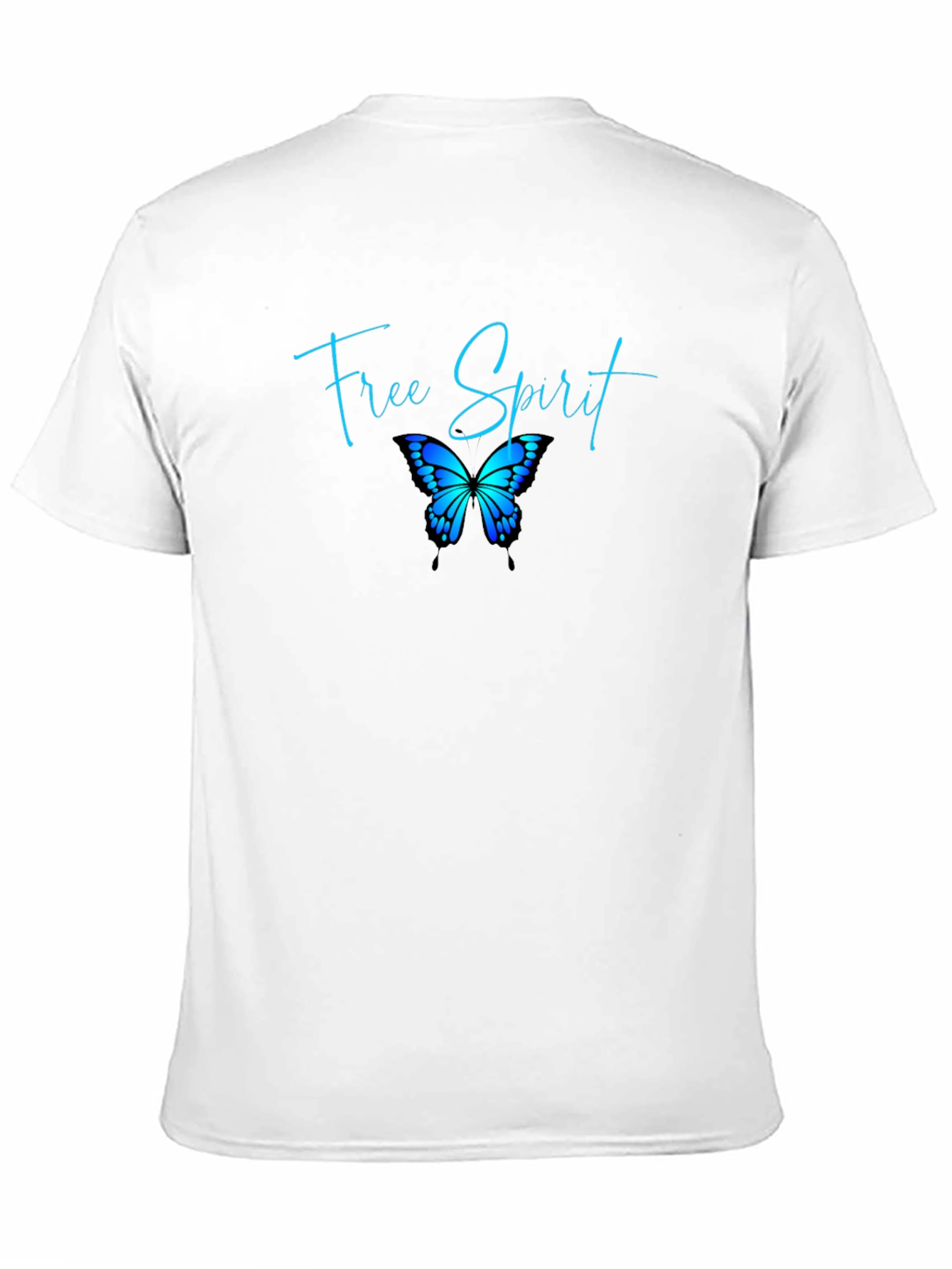 Black Free Spirit Butterfly Graphic Tee - Stylish Comfort view 11
