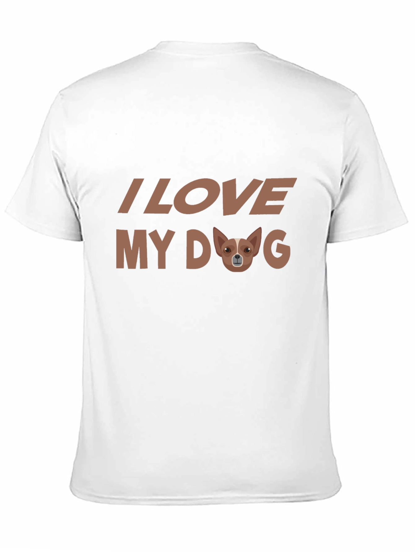Black I Love My Dog Graphic Tee view 11