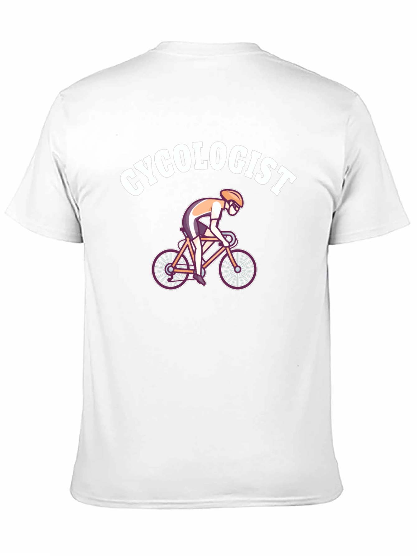 Black Cycologist T-Shirt - Funny Biker Tee view 11