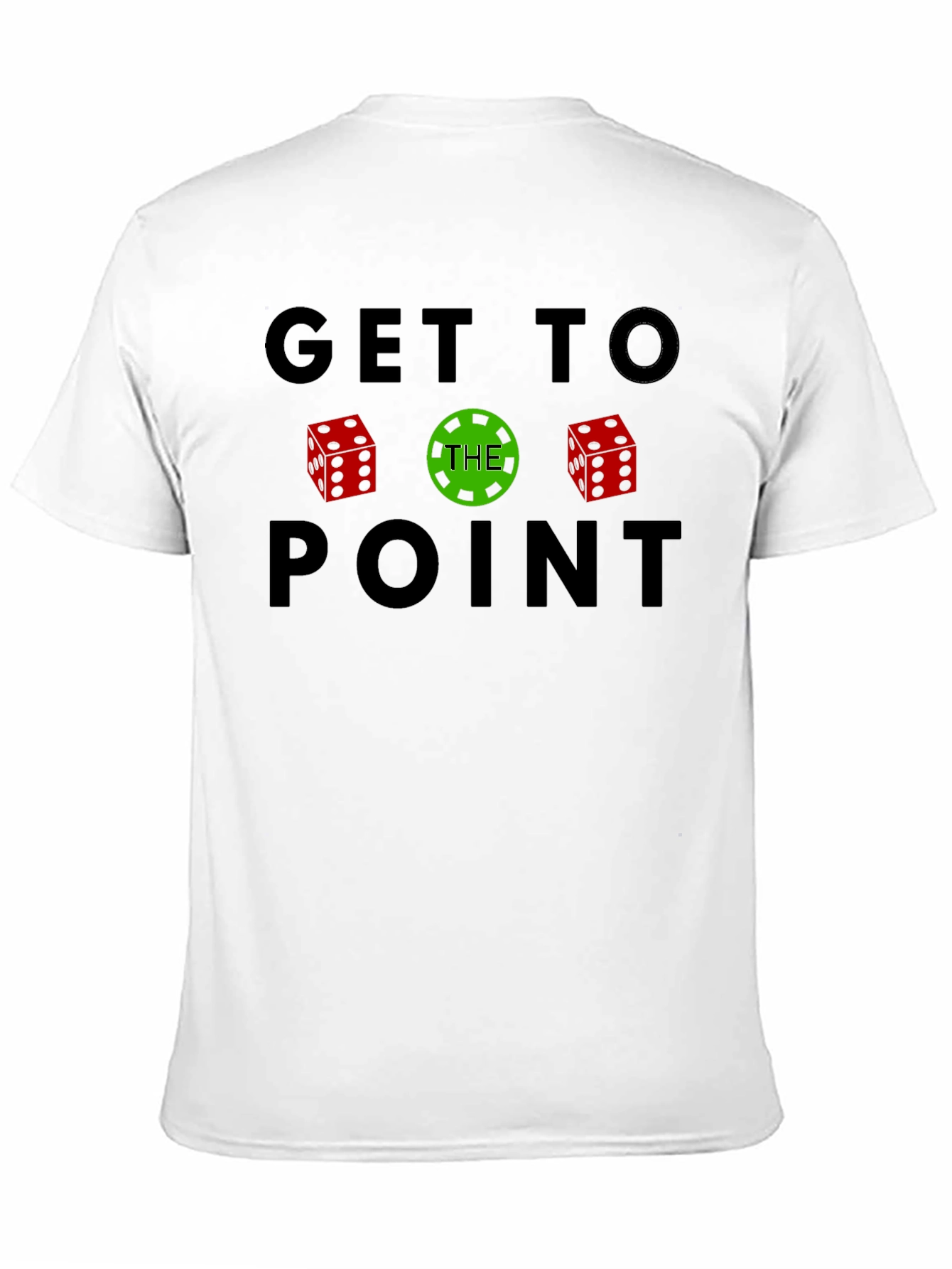 Black Get to The Point T-Shirt view 11