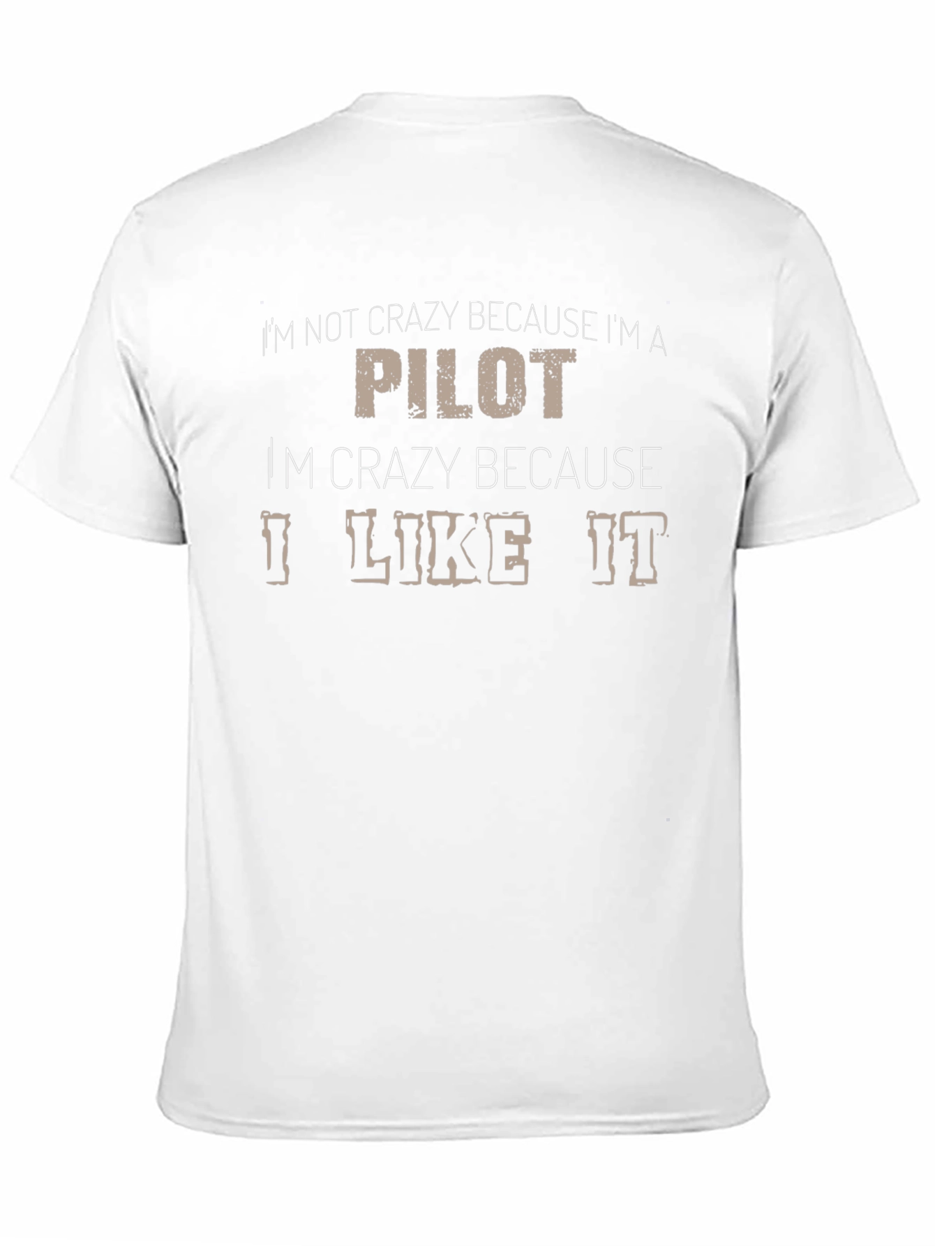 Black Crazy Pilot Graphic T-Shirt - Black view 11