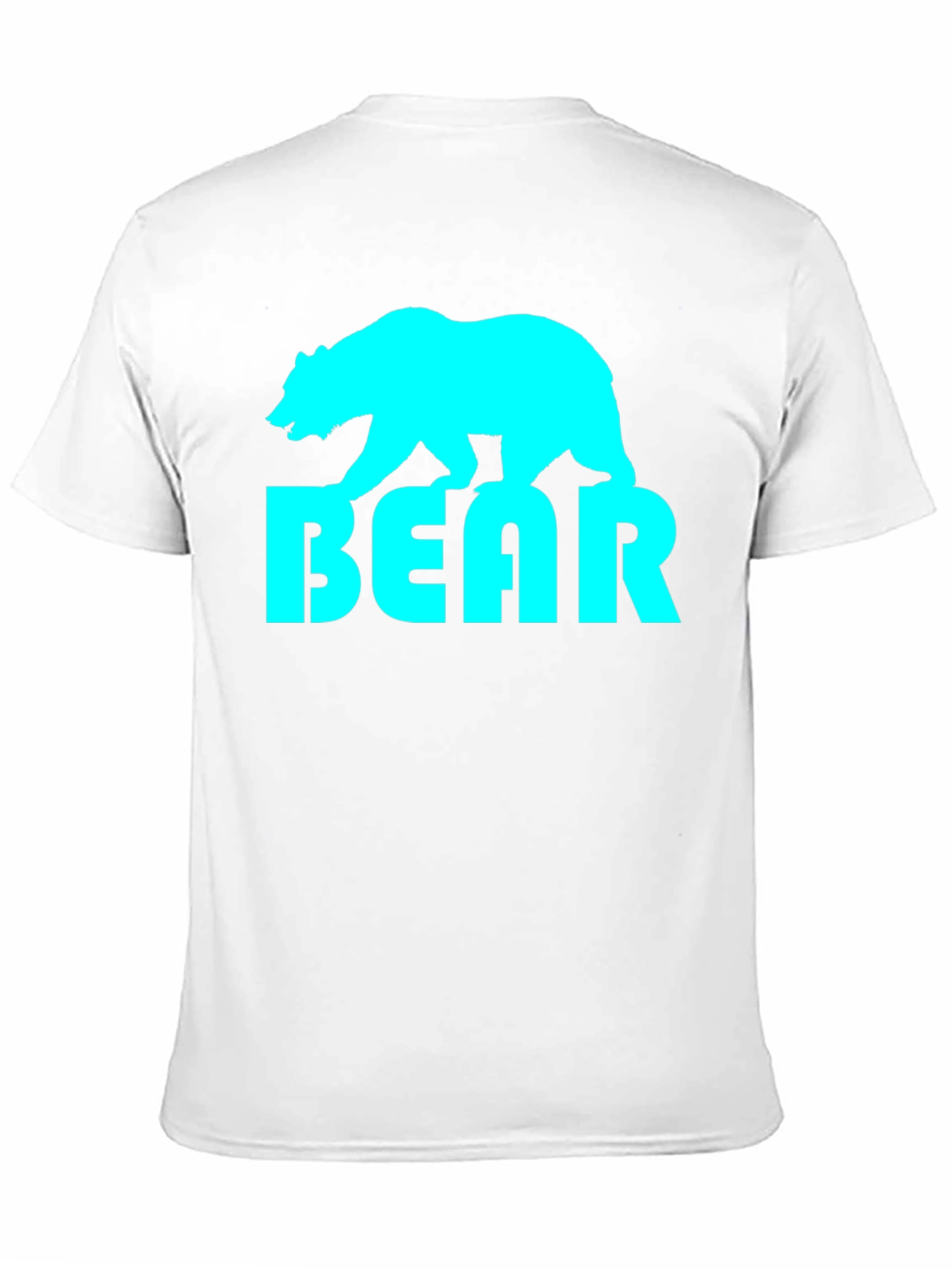 Black Cool Bear Graphic Tee - Stylish Black T-Shirt view 11