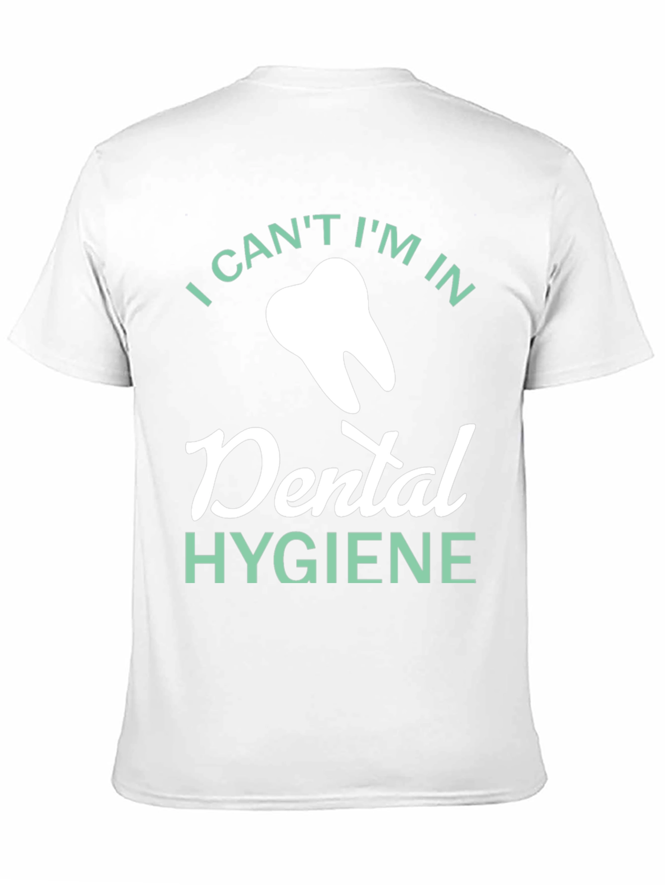 Black Dental Hygiene T-Shirt: Dentist, Hygienist view 11