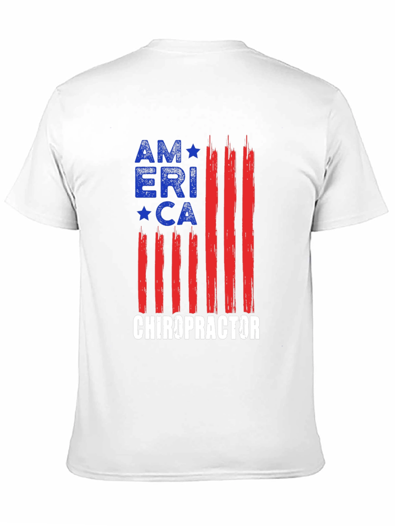 Black Chiropractor America T-Shirt view 11