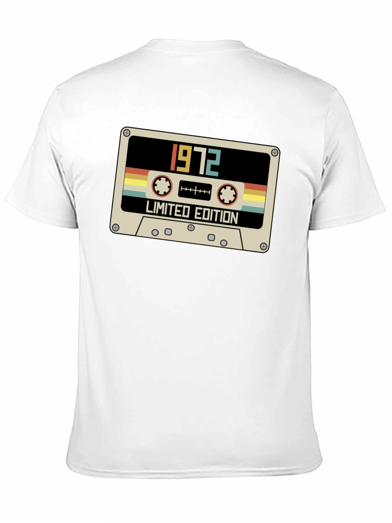 Black 1972 Limited Edition Cassette Tape T-Shirt view 11