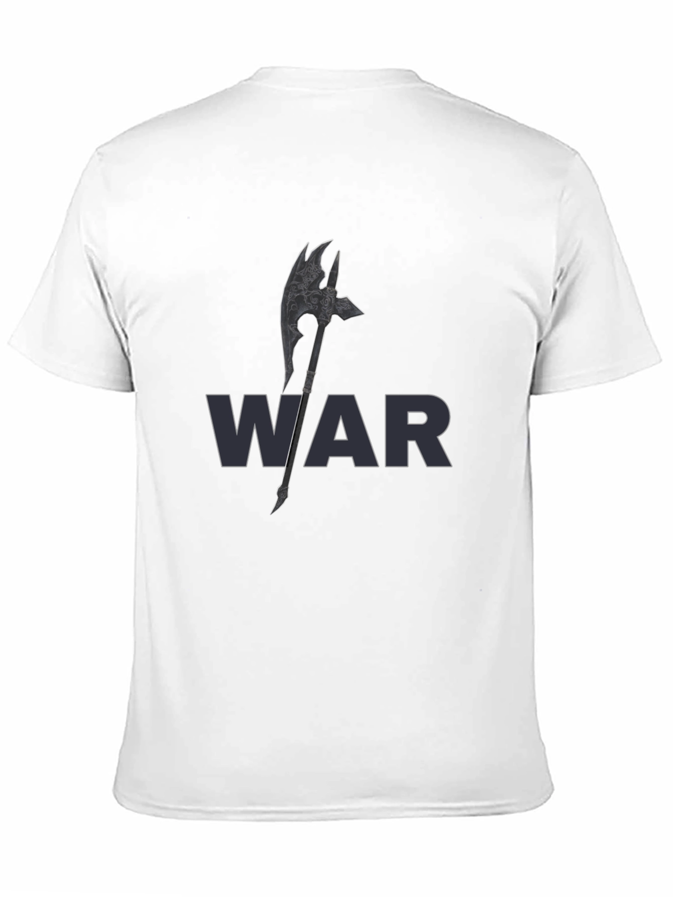 War Axe Graphic Tee - Men's Black T-Shirt - 11
