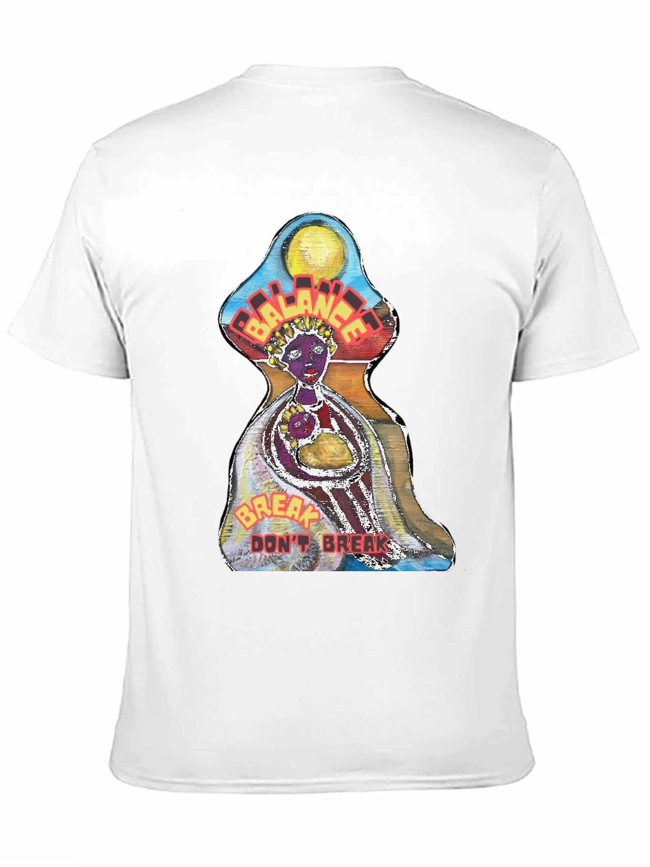 Black Balance Graphic Print Tee view 11