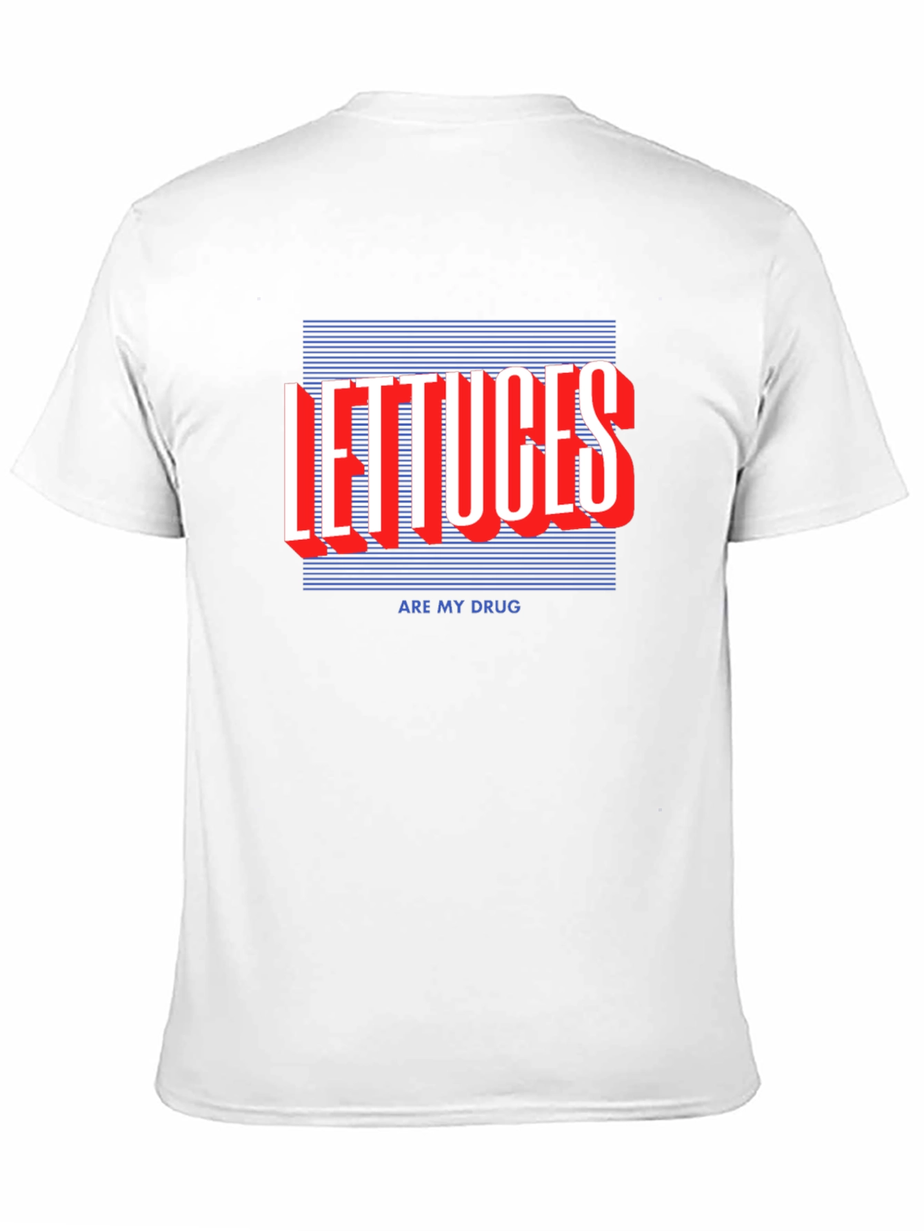 Black Lettuces Are My Drug Graphic T-Shirt view 11