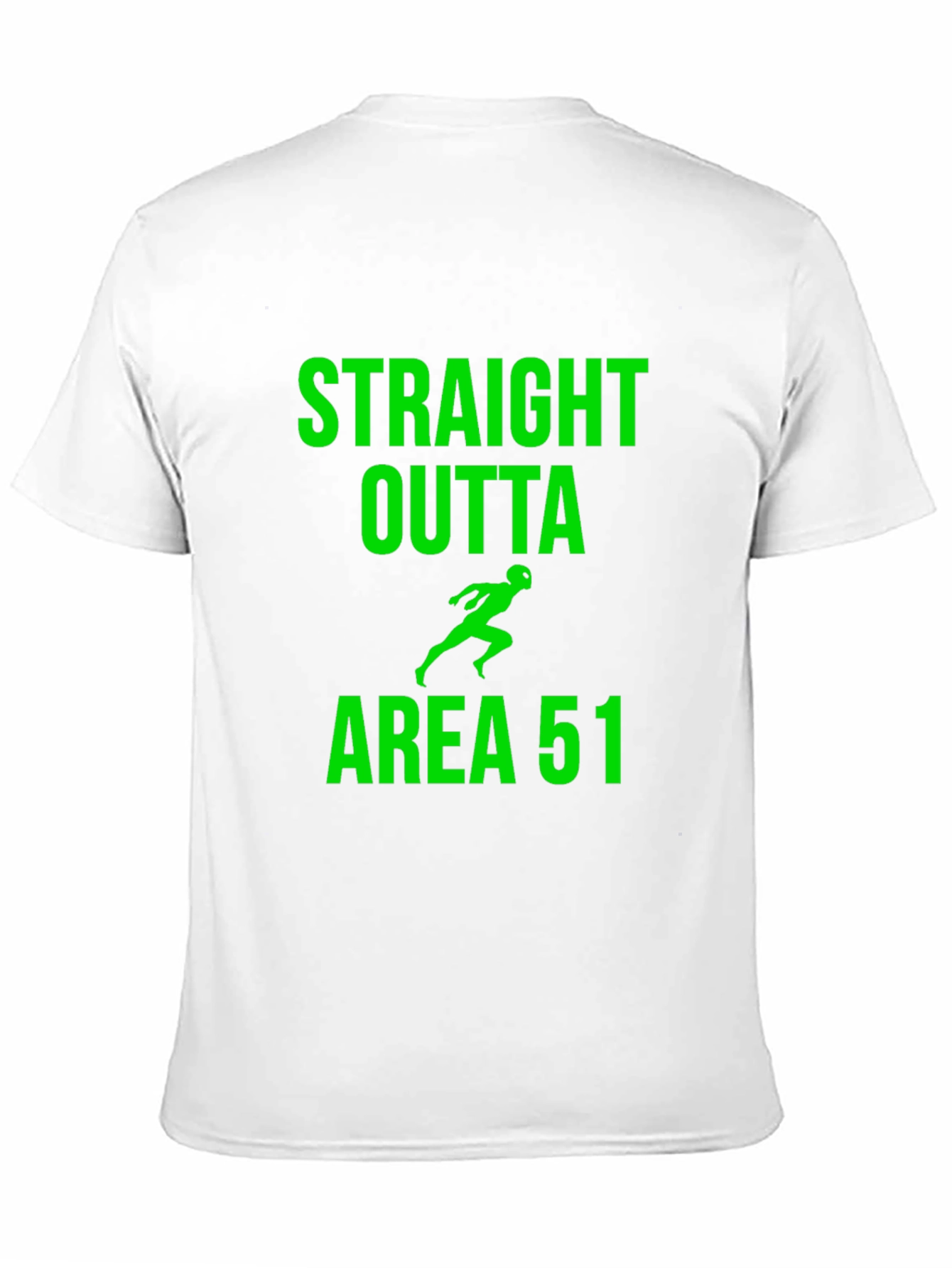 Black Straight Outta Area 51 Alien Graphic Tee view 11