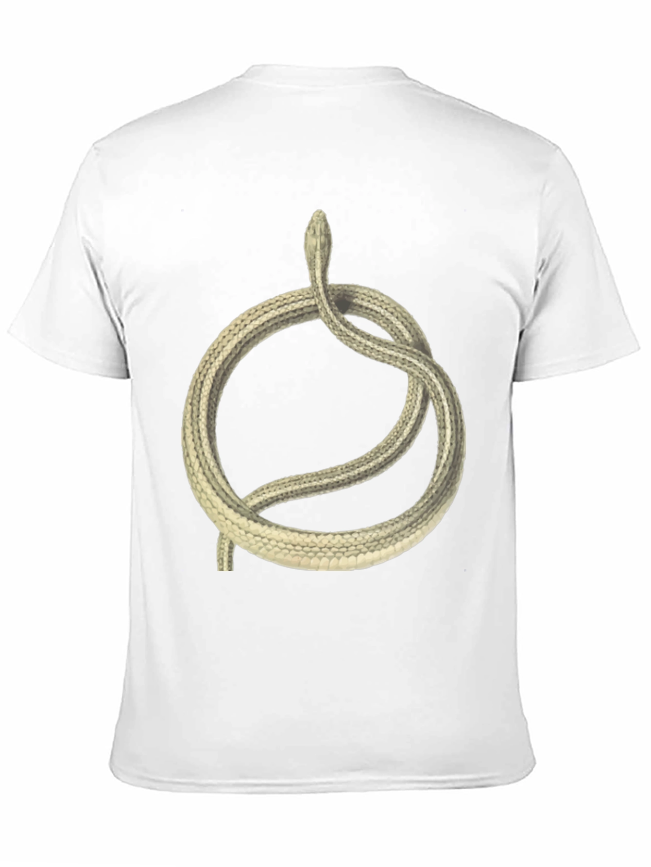 Black Snake Circle Graphic T-Shirt - Unique Animal Tee view 11