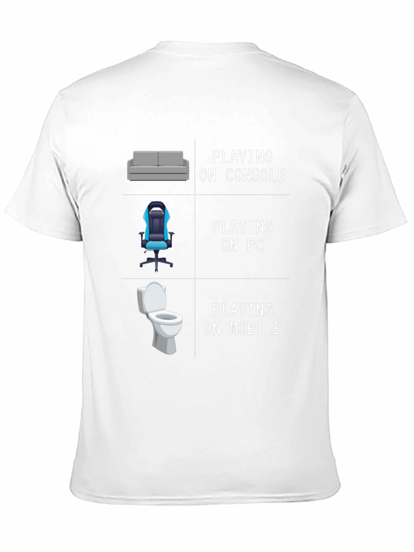 Black Gamer Humor T-Shirt: Console, PC, Mobile Gaming view 11
