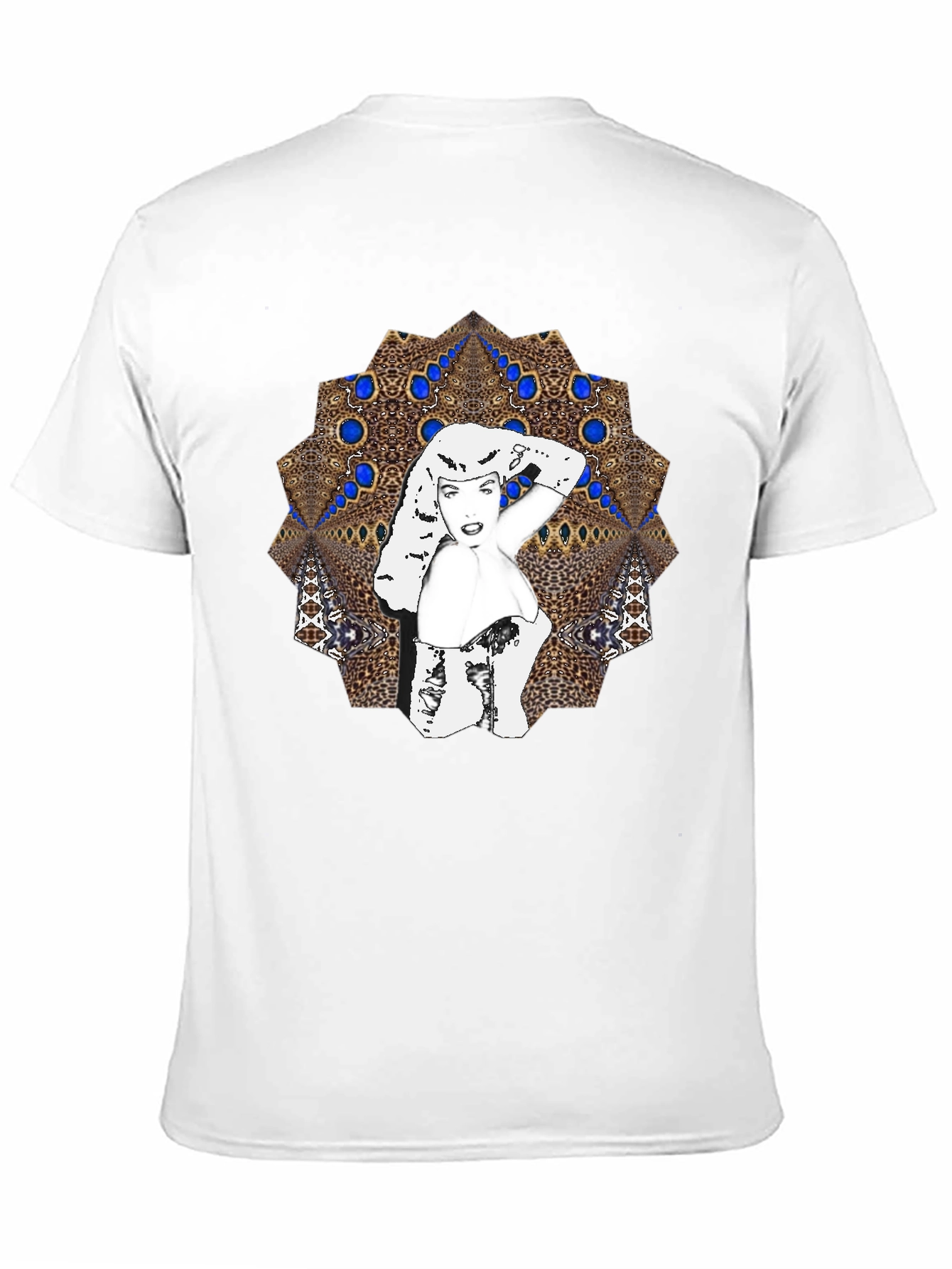 Black Retro Glam Graphic Tee - Bold Style for Everyday view 11