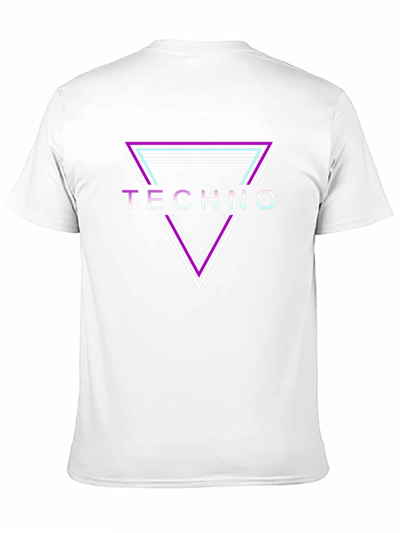 Black Techno Graphic Tee: Stylish Club & Rave Wear view 11