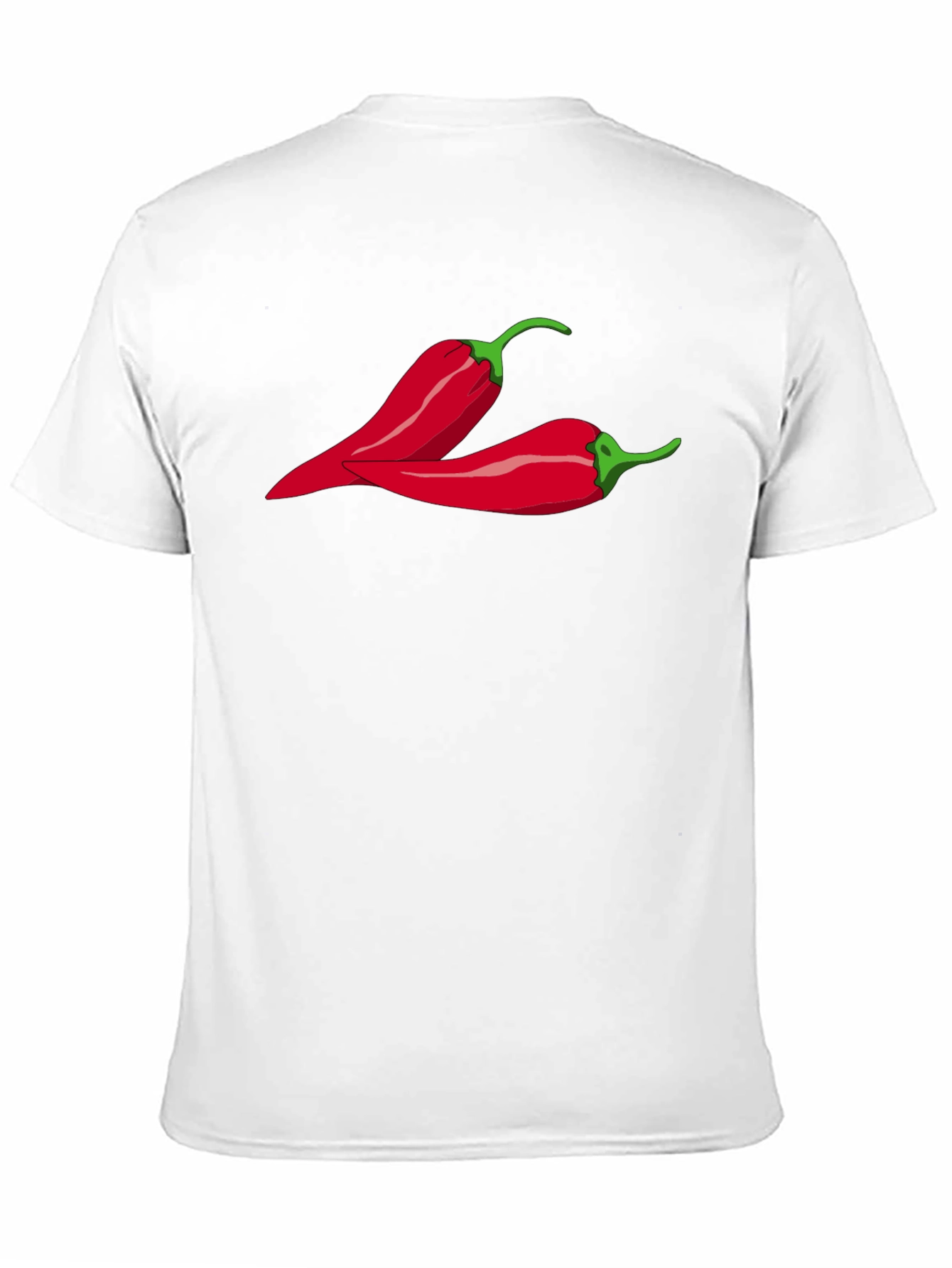 Spicy Chili Pepper Graphic T-Shirt - Black - 11