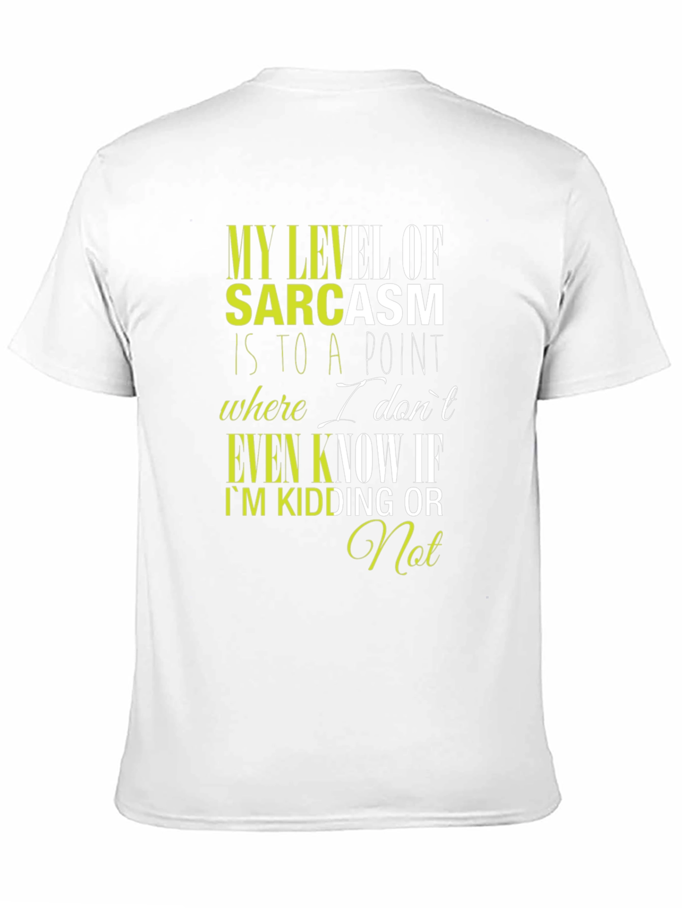 Black Sarcastic Humor T-Shirt - Funny Graphic Tee view 11