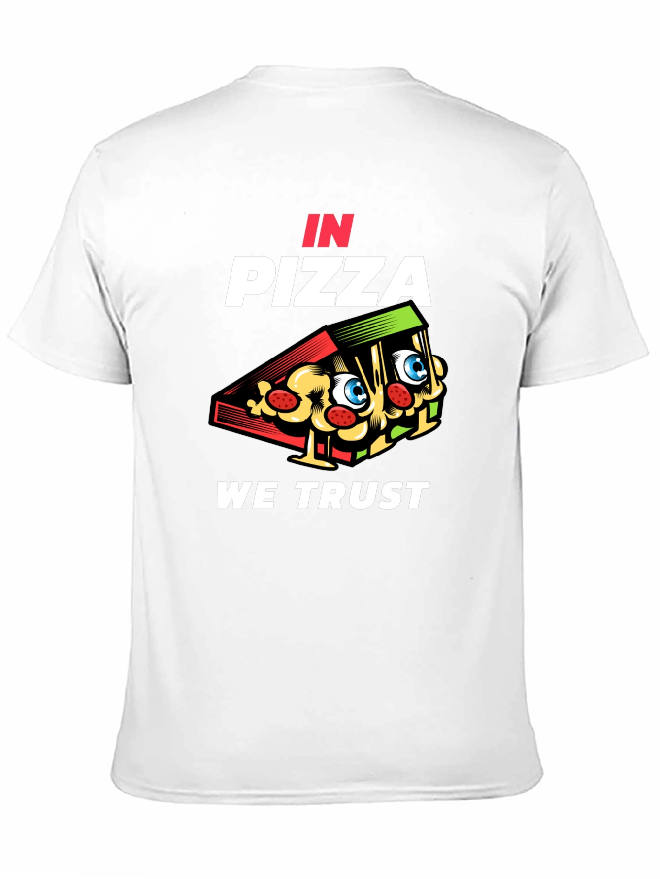 Black In Pizza We Trust Black Graphic Tee view 11