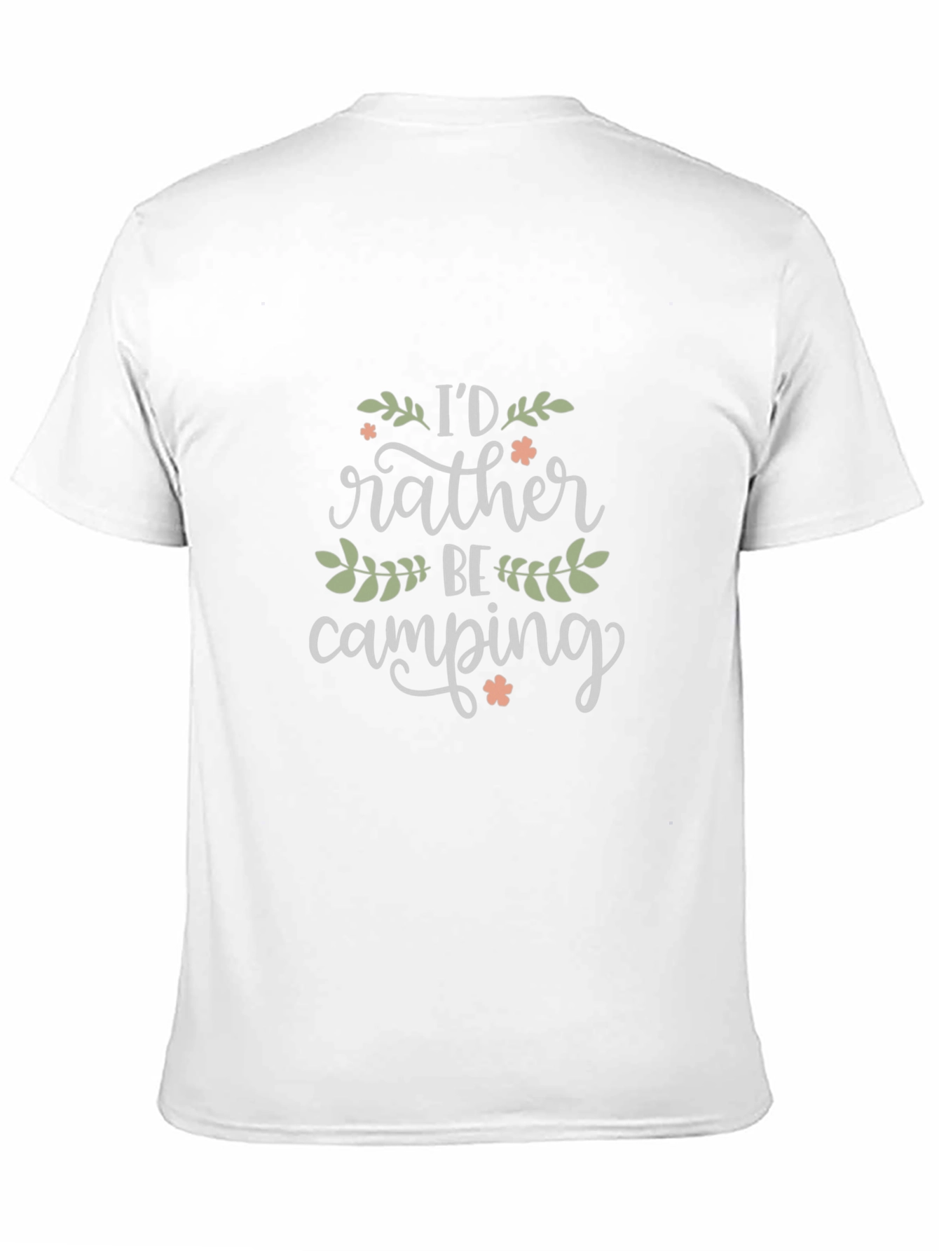 Black Camping Lover Graphic T-Shirt - Black view 11