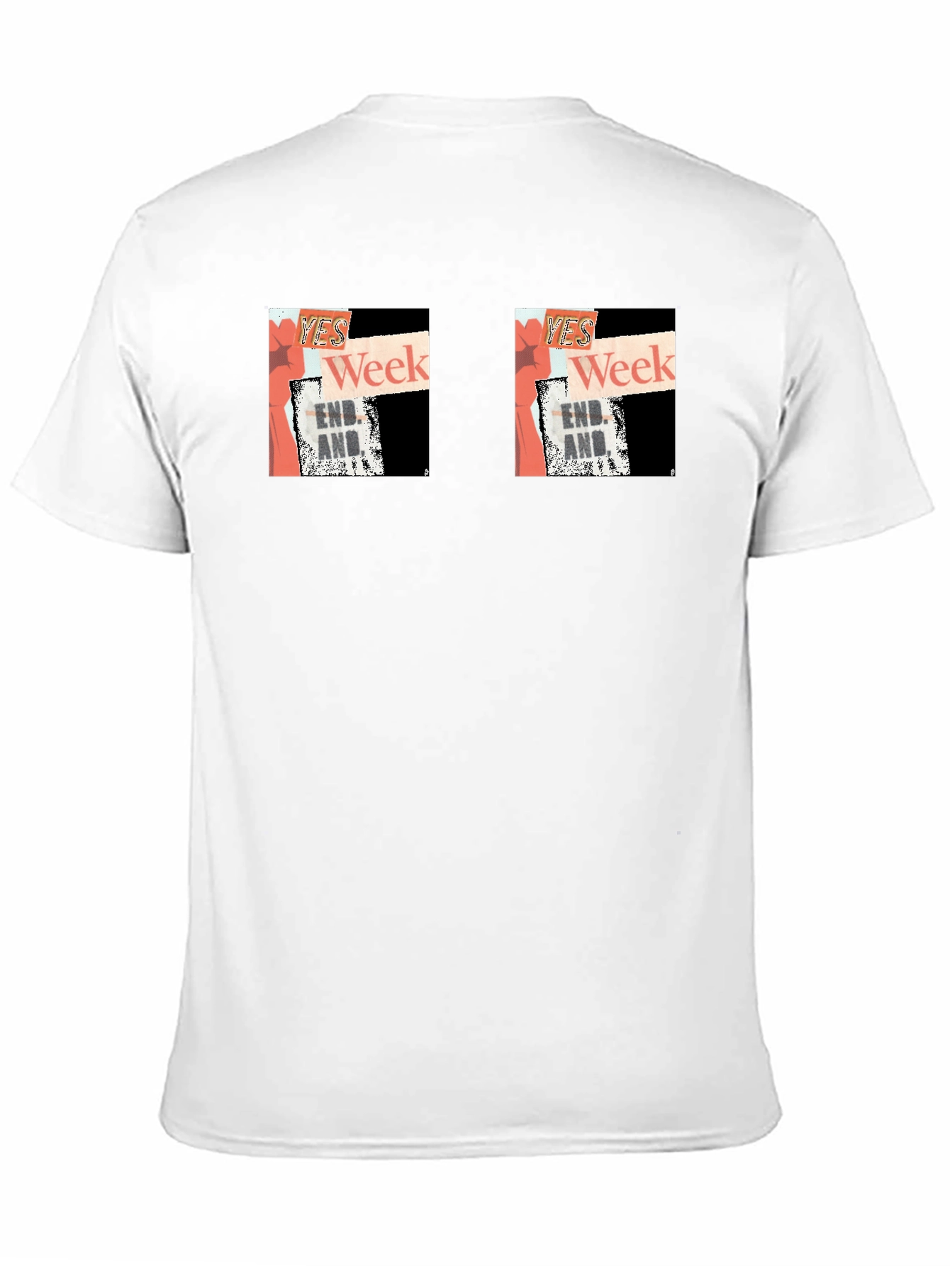 Black Yes Week End. Graphic T-Shirt view 11