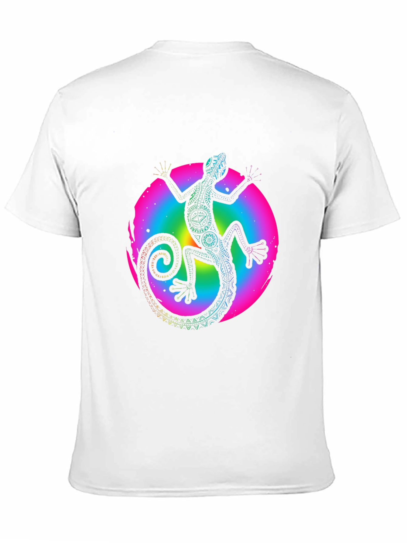 Black Lizard Graphic Tee - Men's Black T-Shirt view 11