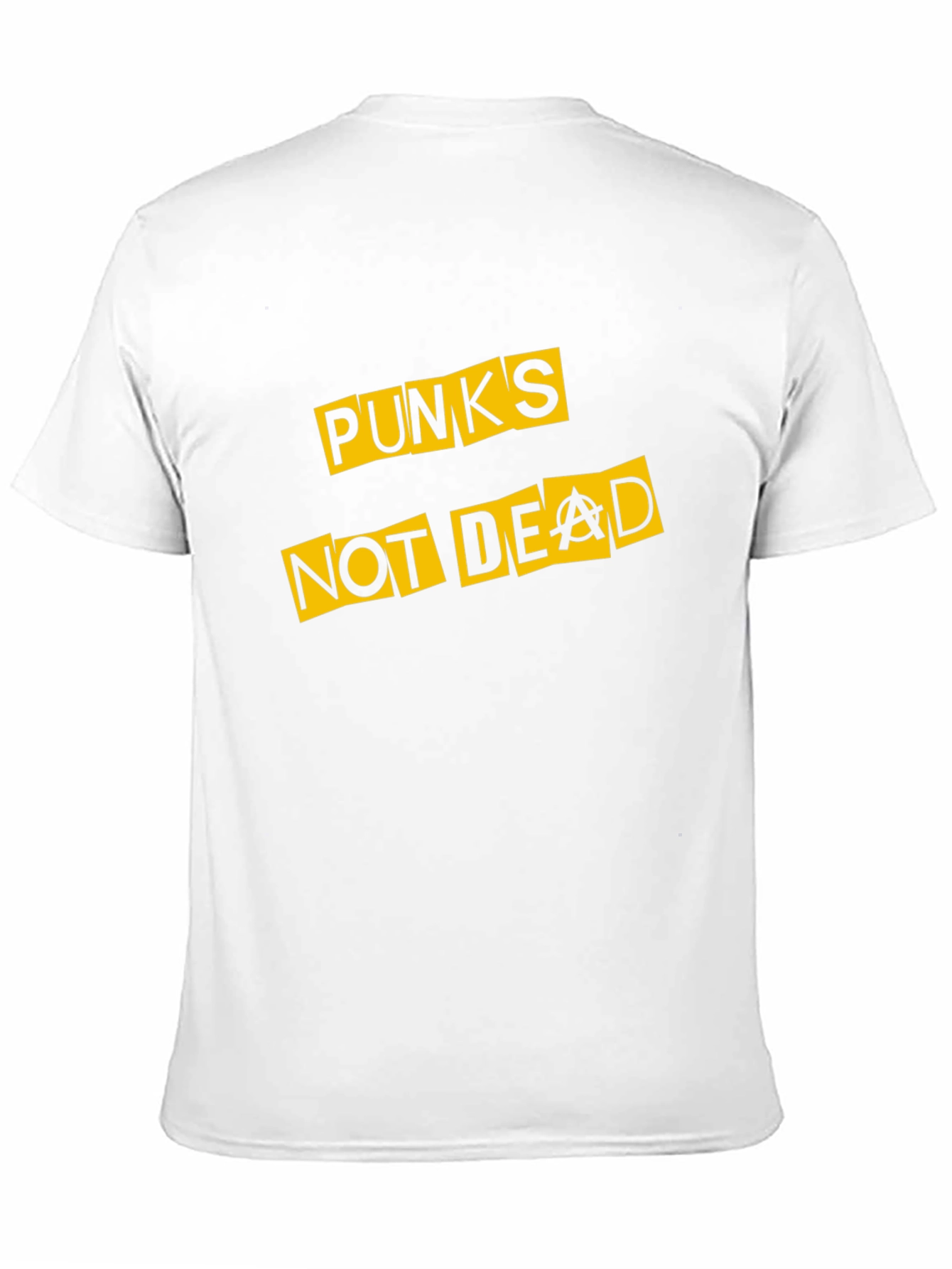 Black Punk's Not Dead Graphic Tee - Bold Statement Style view 11