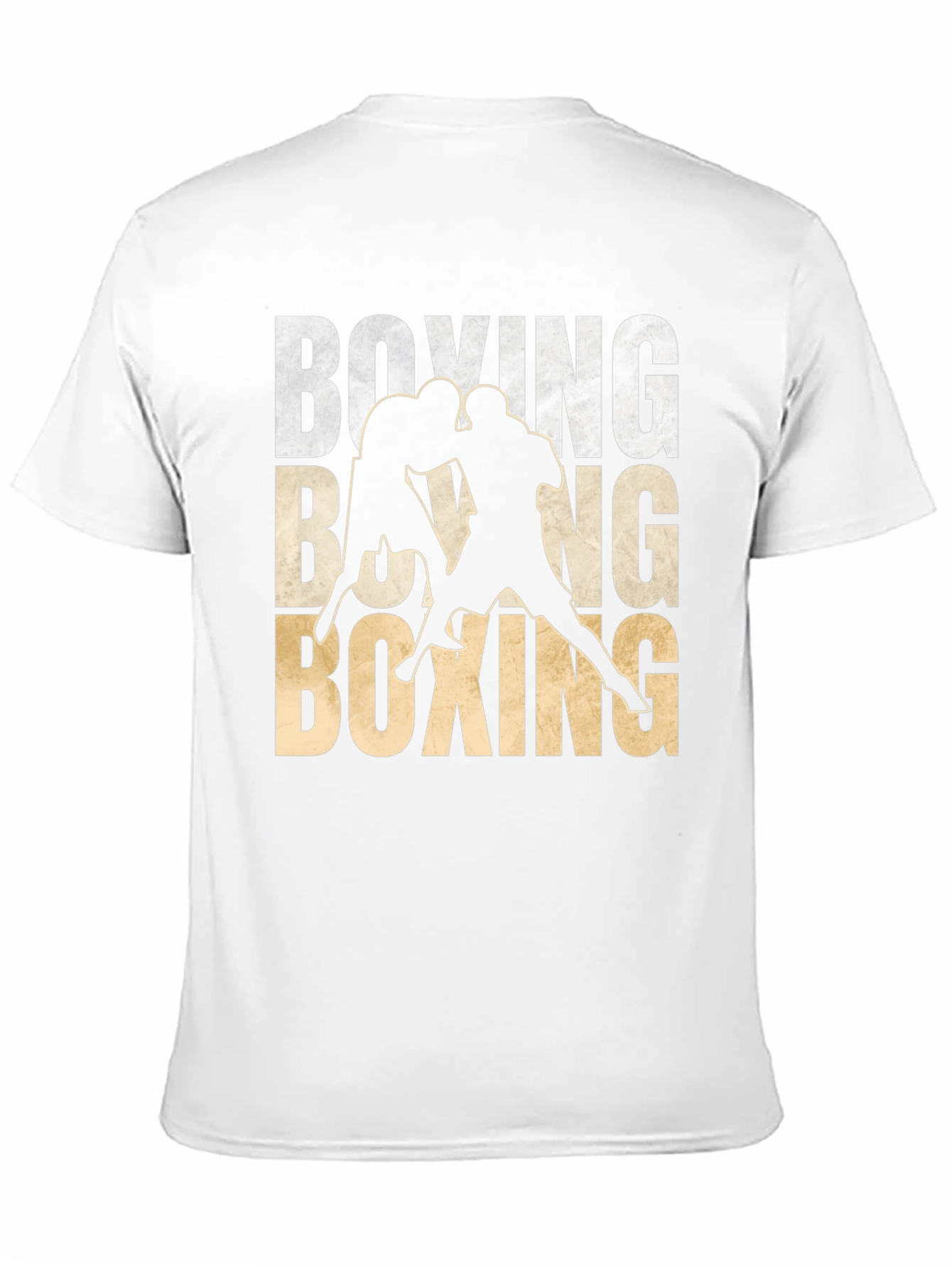 Black Boxing Graphic Tee | Stylish Mens Boxing T-Shirt view 11