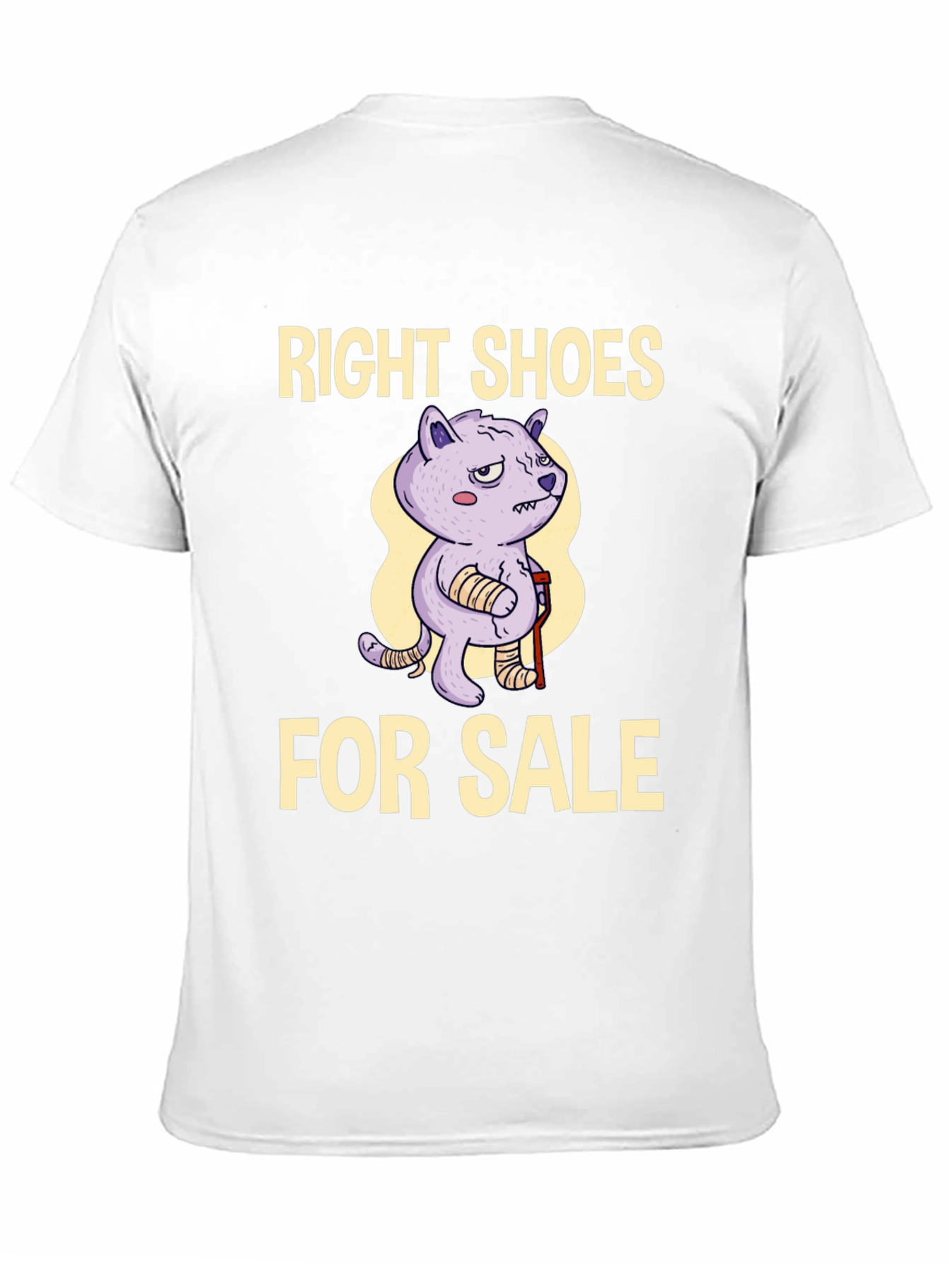 Black Right Shoes For Sale Funny T-Shirt view 11