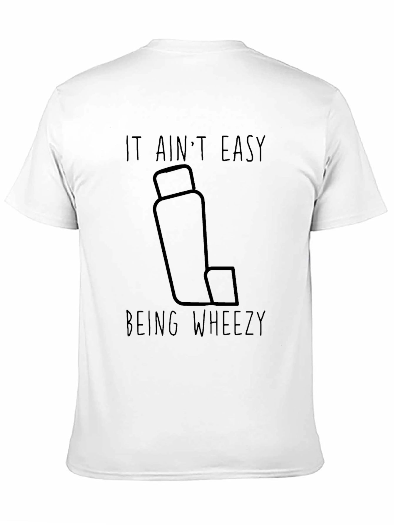 Black It Ain't Easy Being Wheezy Black T-Shirt view 11