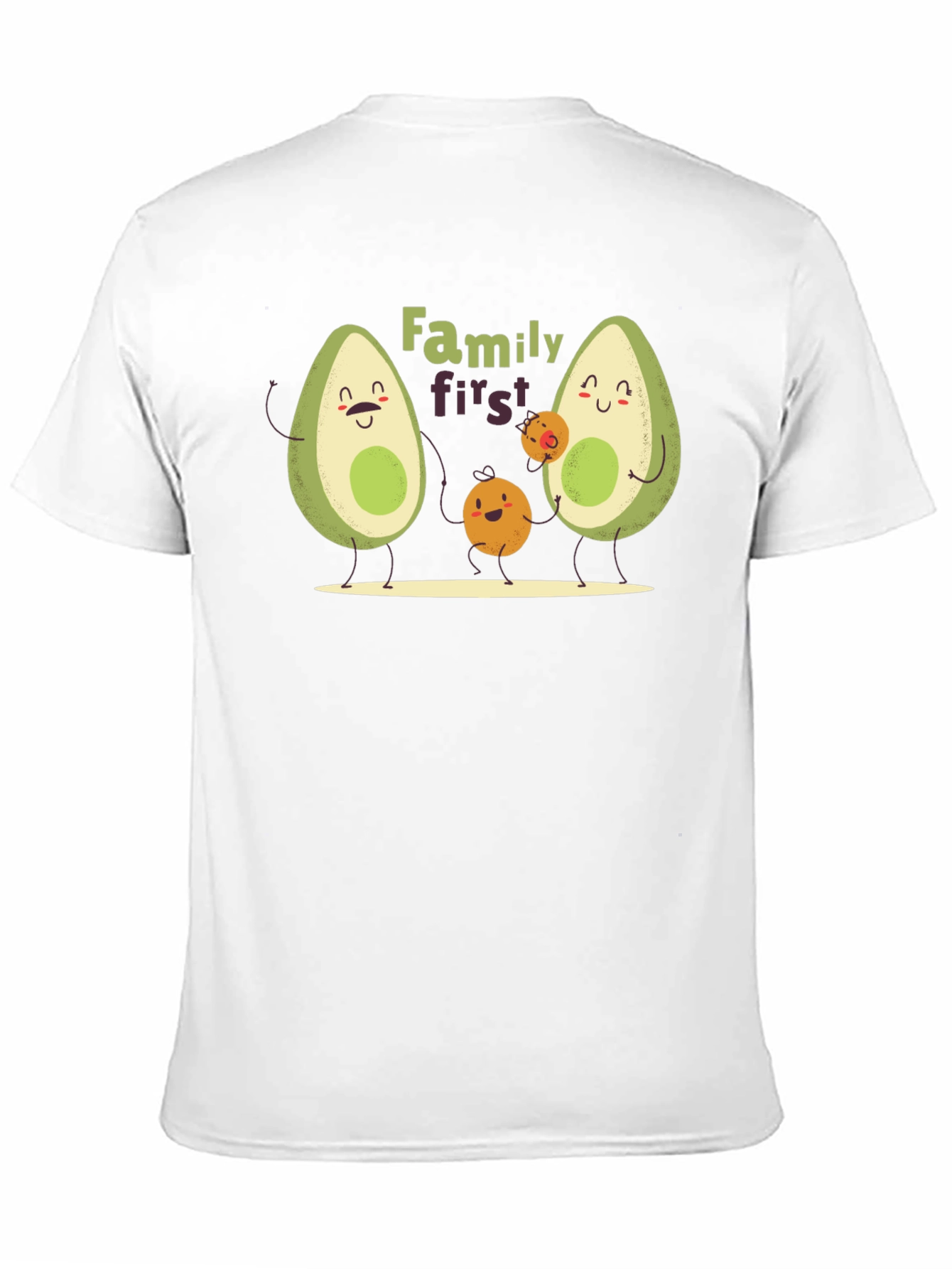 Black Family First Avocado T-Shirt view 11