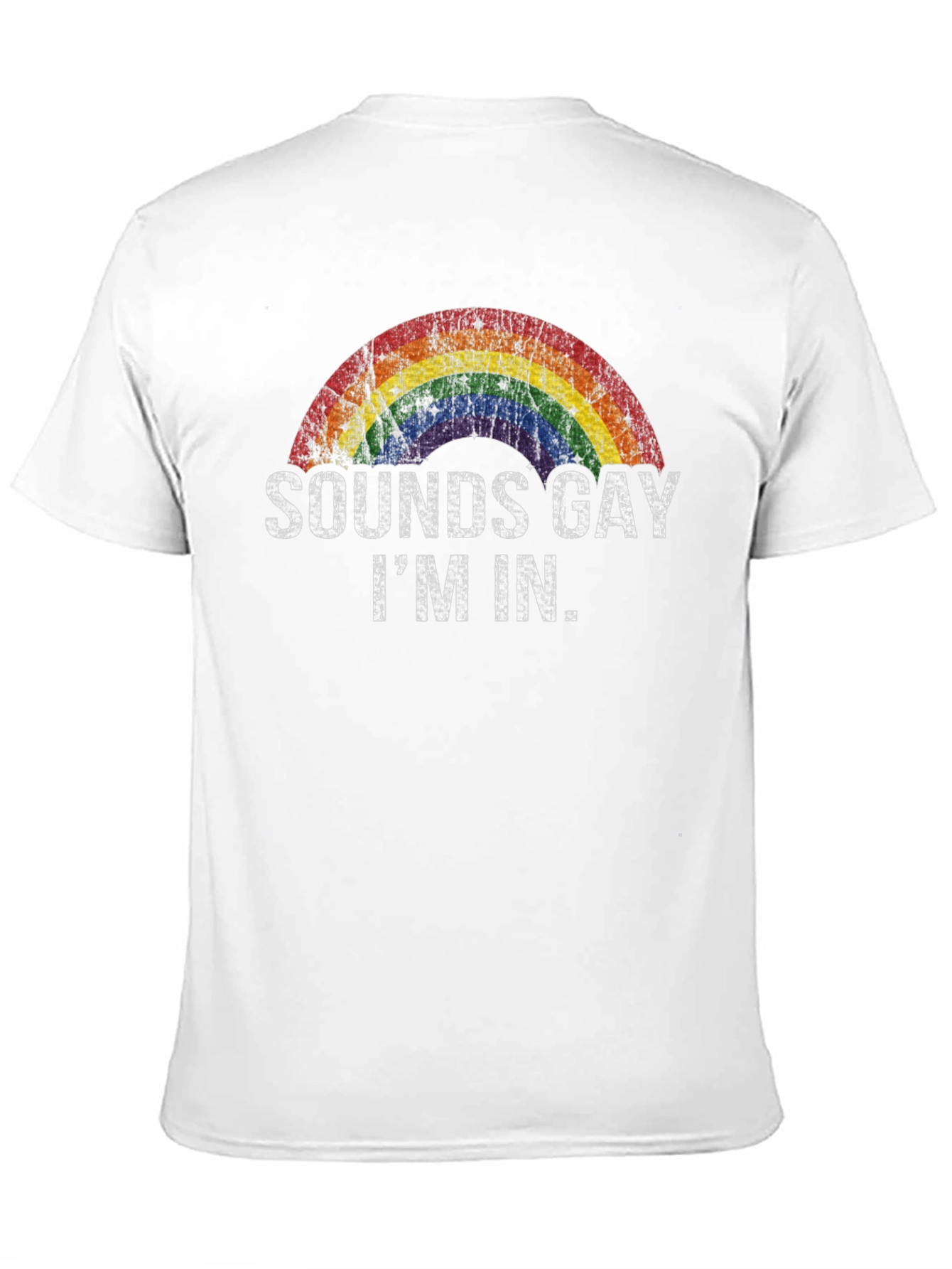 Black Sounds Gay I'm In - Rainbow Pride T-Shirt view 11