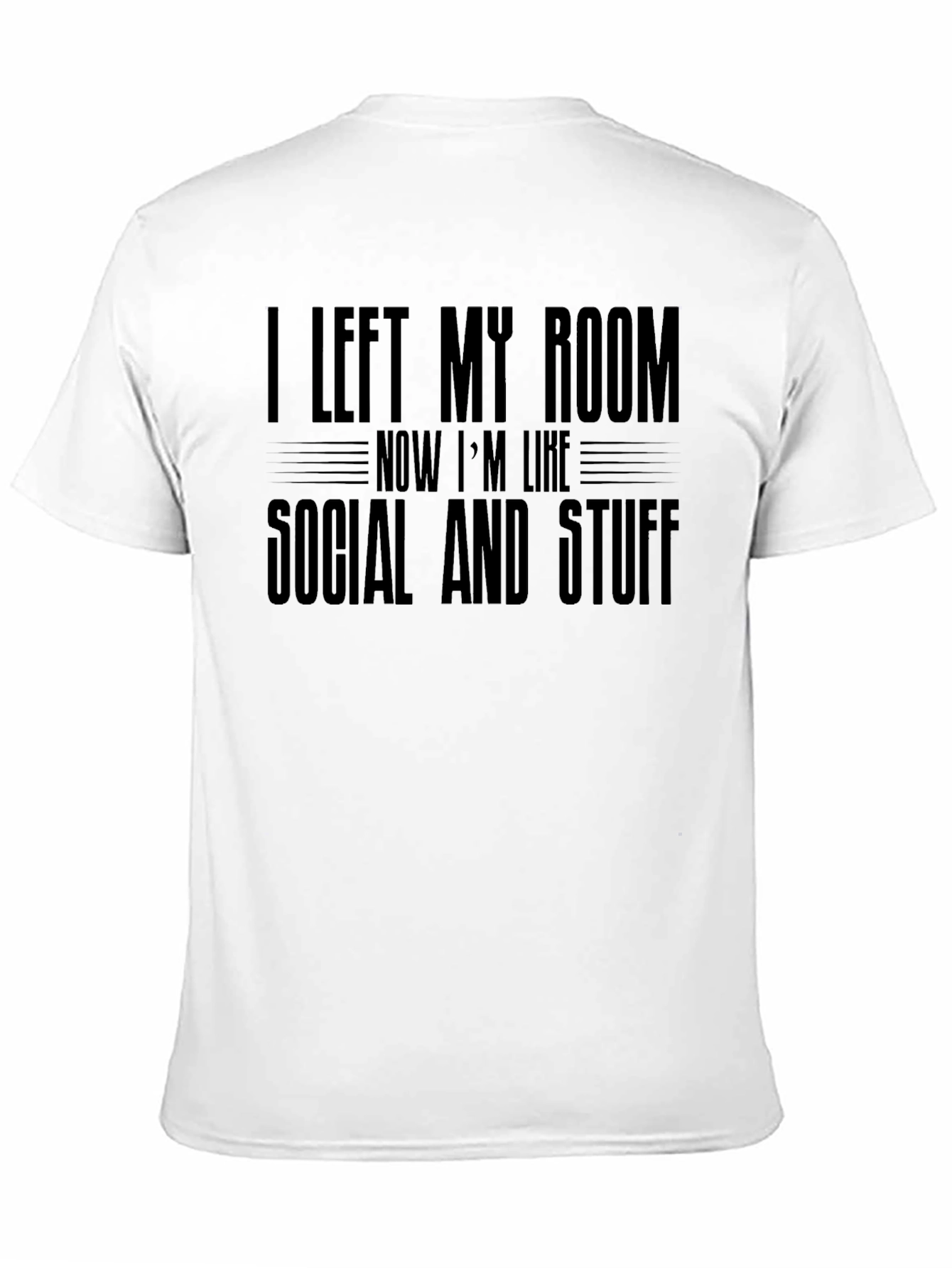 Black Social and Stuff Graphic Tee view 11