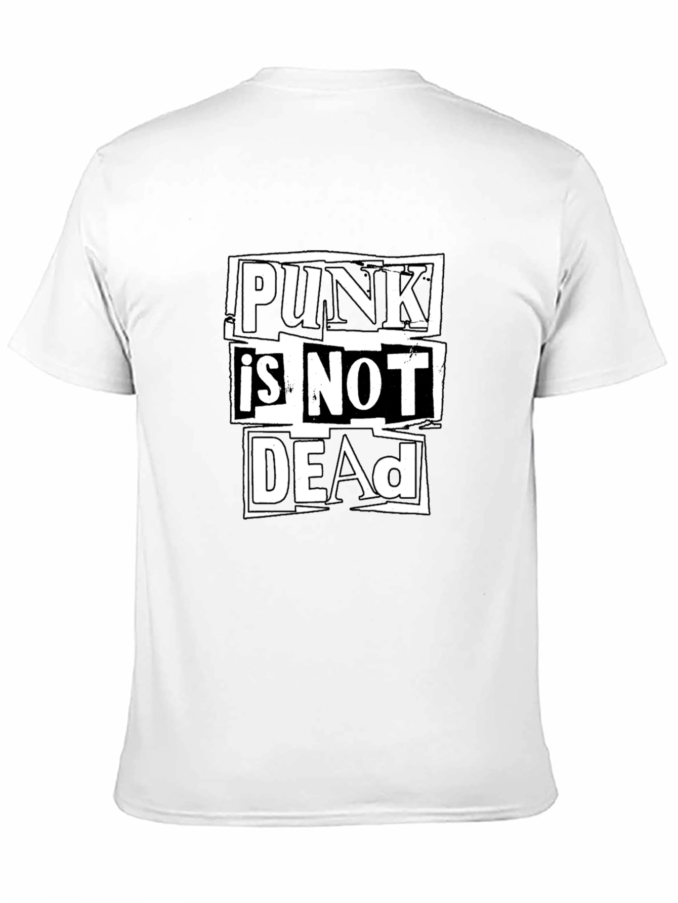Black Punk is NOT Dead Graphic Tee view 11