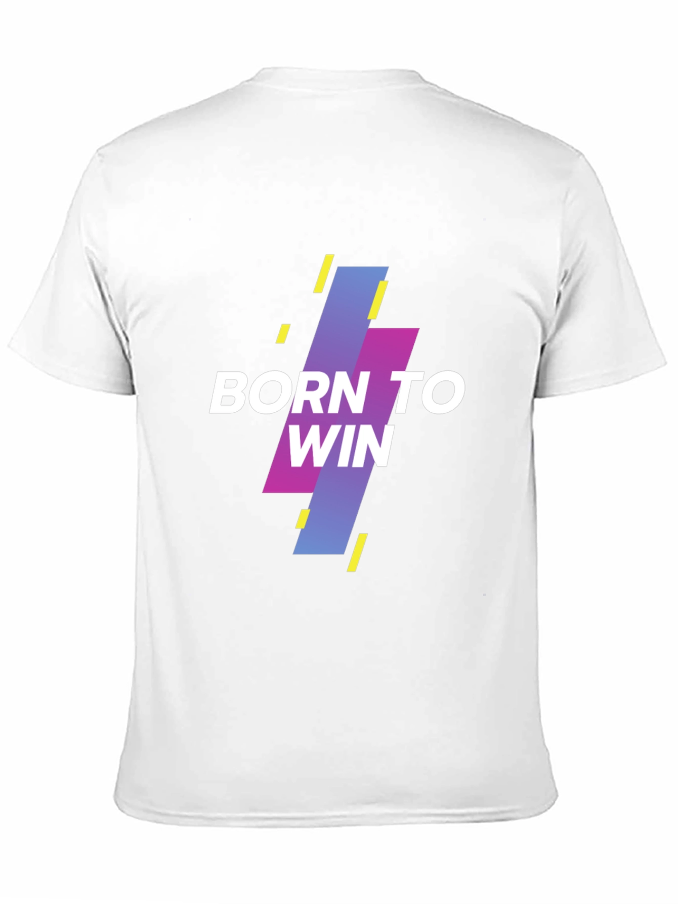 Black Born to Win Graphic Tee - Stylish Black T-Shirt view 11