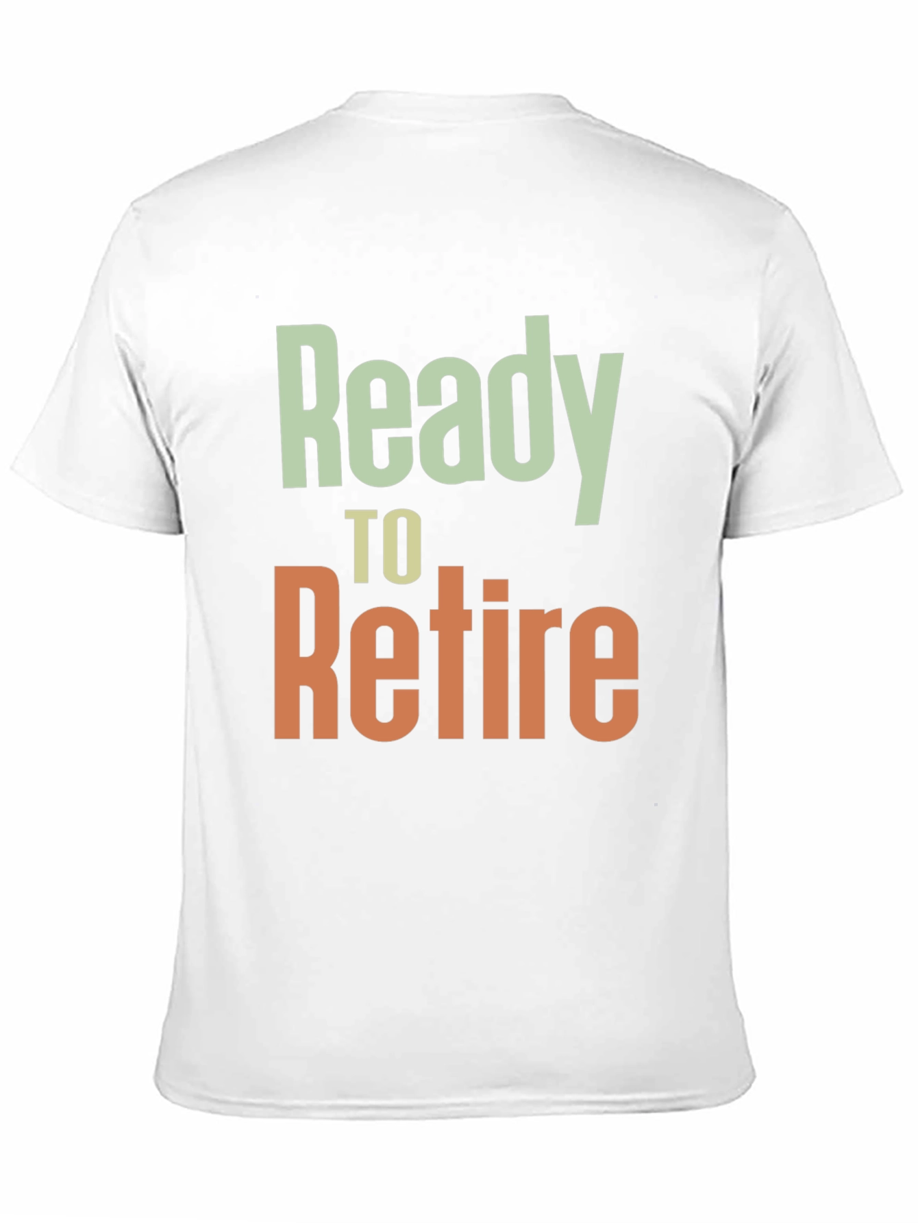 Black Ready to Retire T-Shirt - Retirement Gift view 11