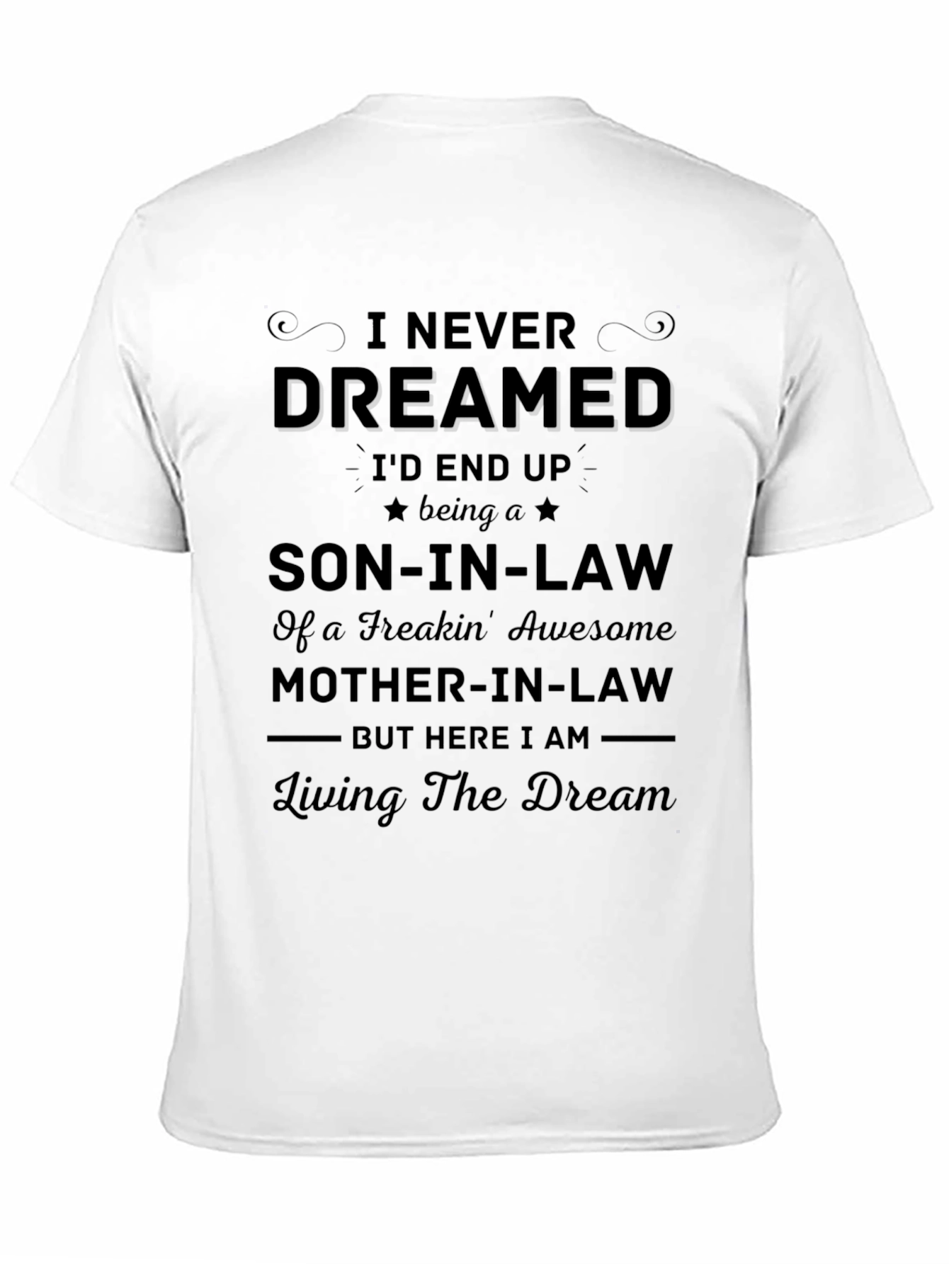 Black Funny Son-in-Law Graphic Tee view 11