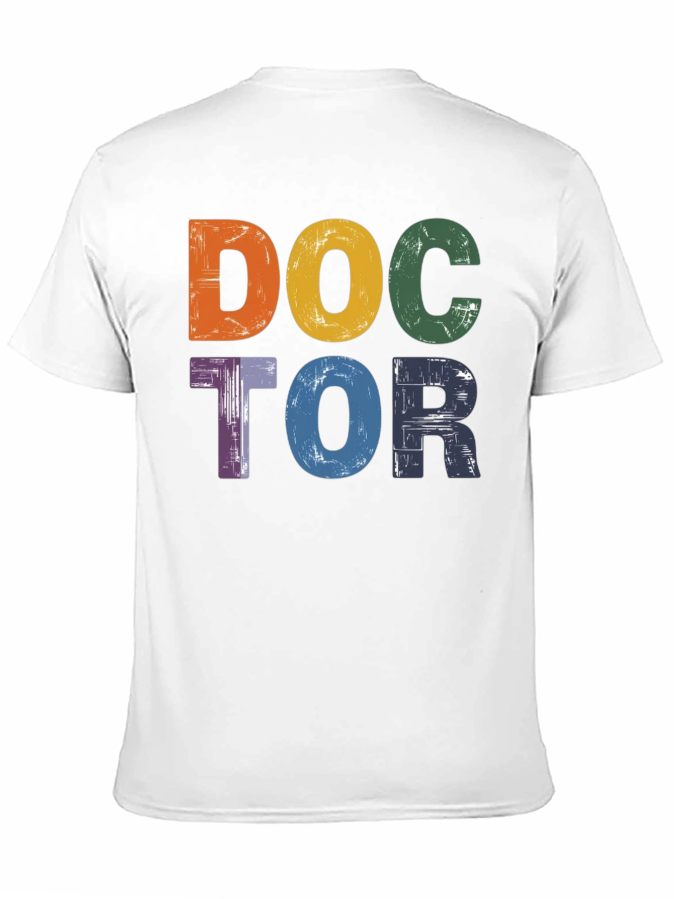 Black Doctor Colorful Graphic Tee view 11