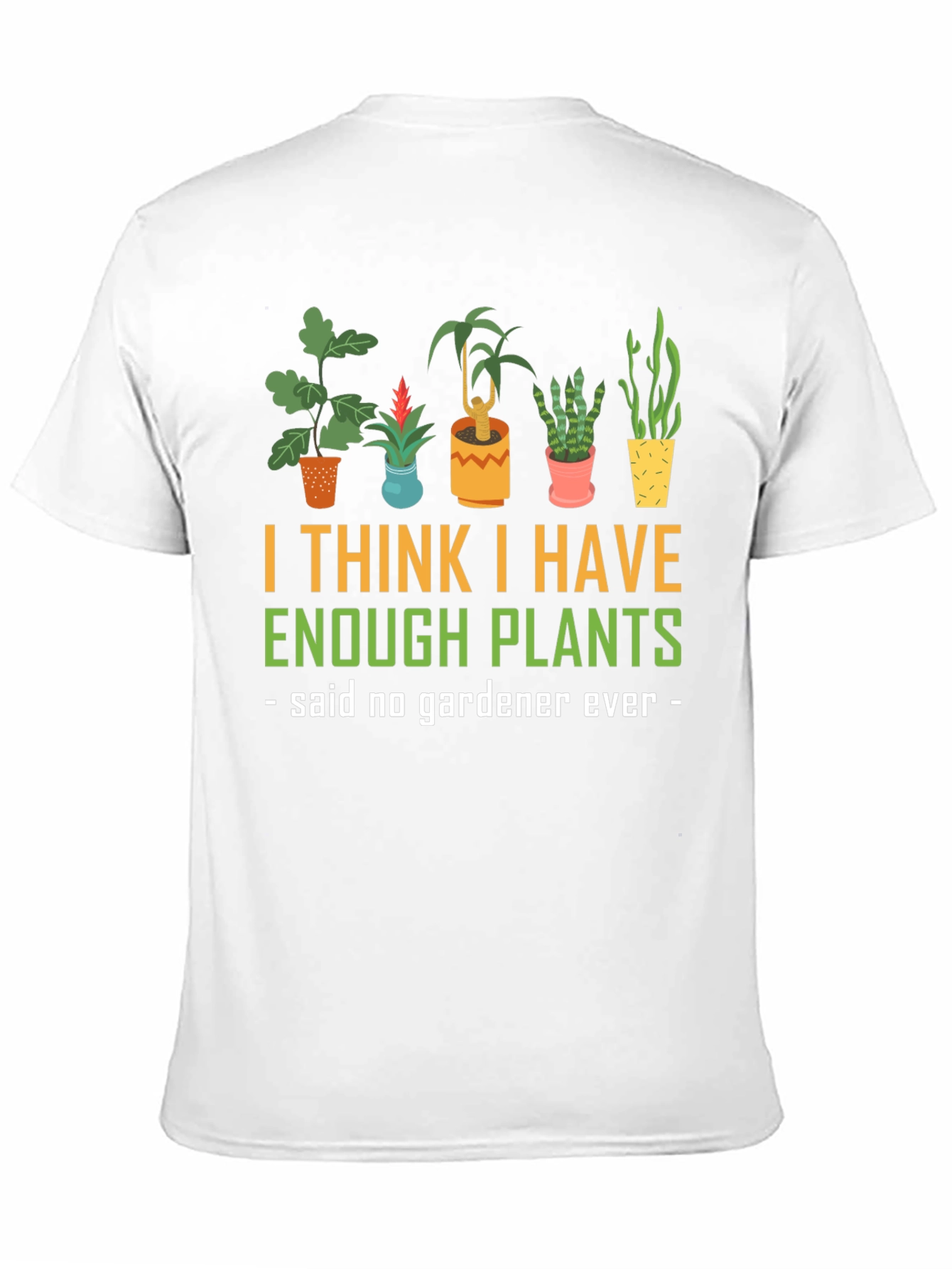 Black Funny Gardener Plant Lover T-Shirt view 11