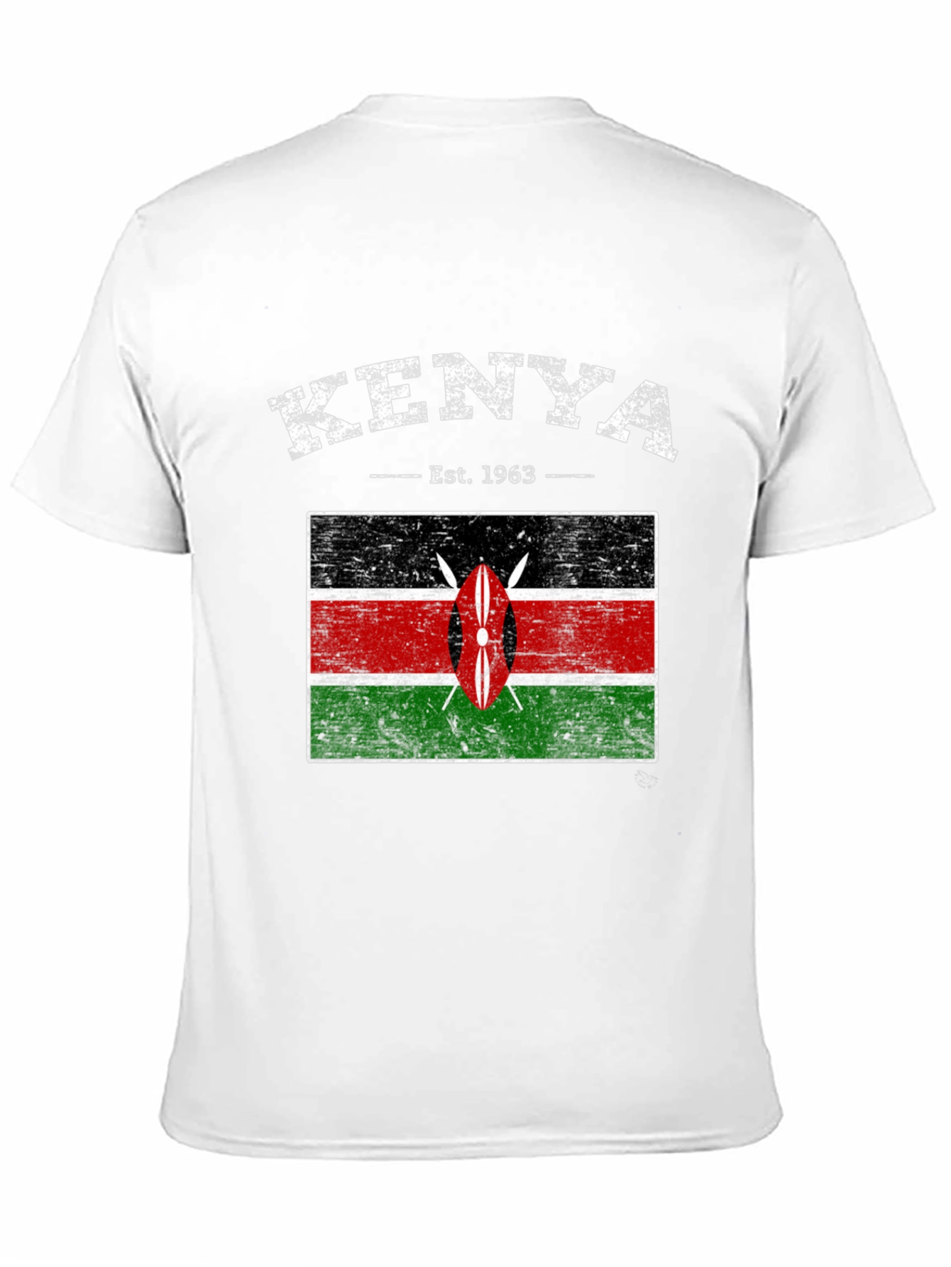 Kenya Flag Graphic T-Shirt - Est. 1963 - 11