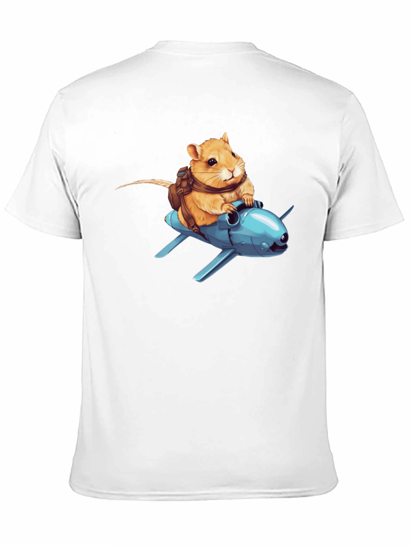Black Gerbil Aviator T-Shirt view 11