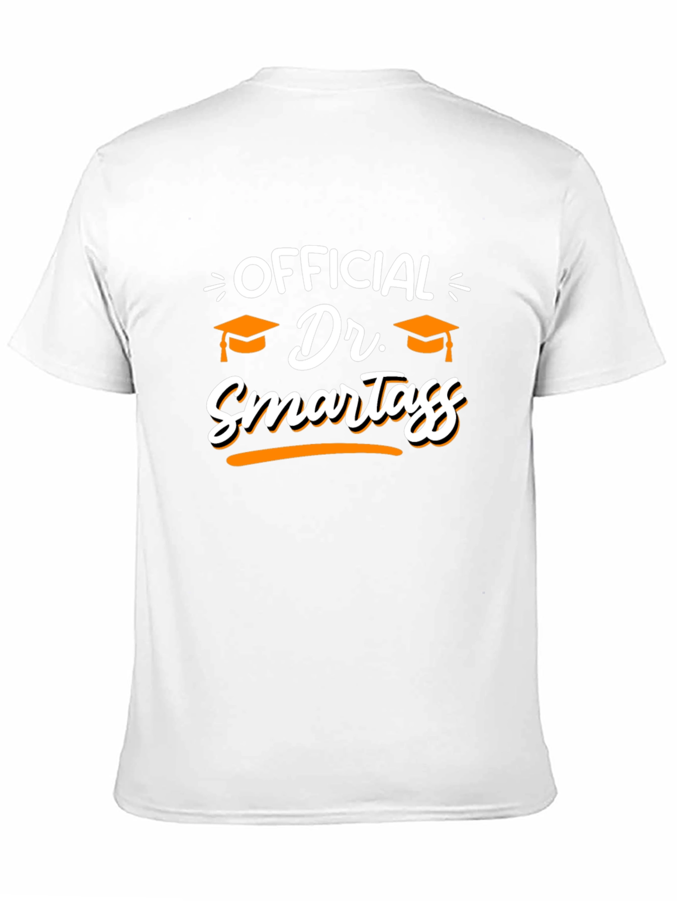 Black Dr. Smartass Graduation T-Shirt - Funny College Tee view 11