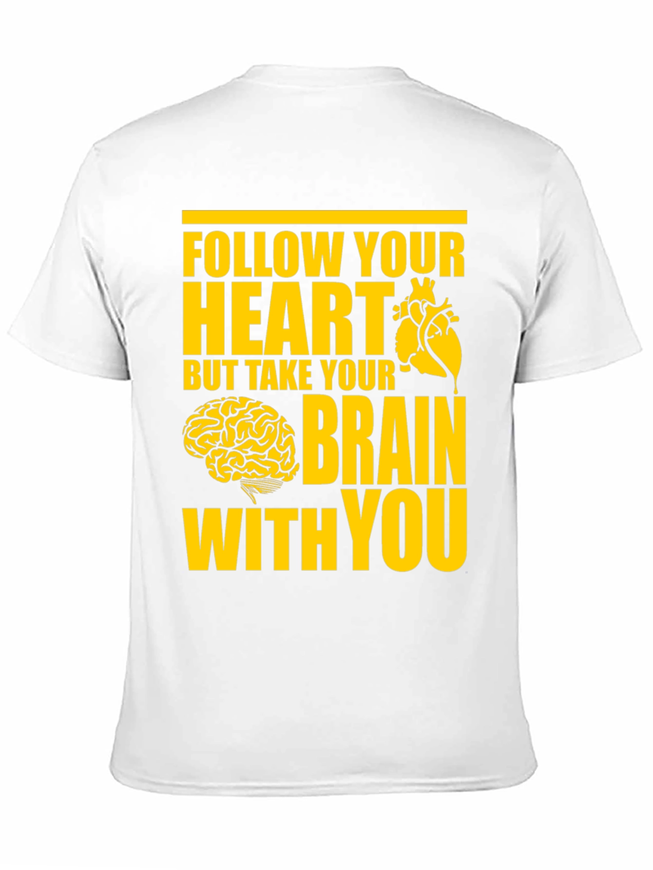 Black Follow Your Heart T-Shirt view 11